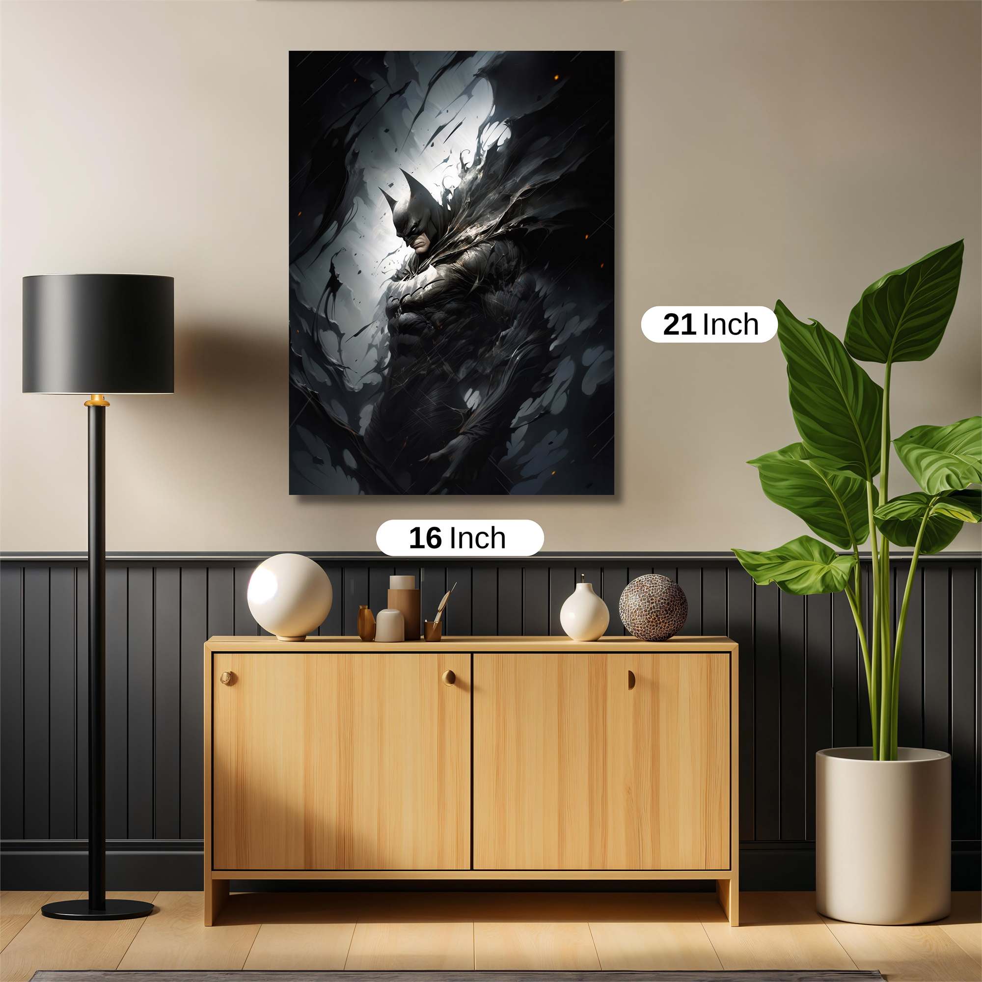 Batman Shroud Safe Wall Magnetic / M