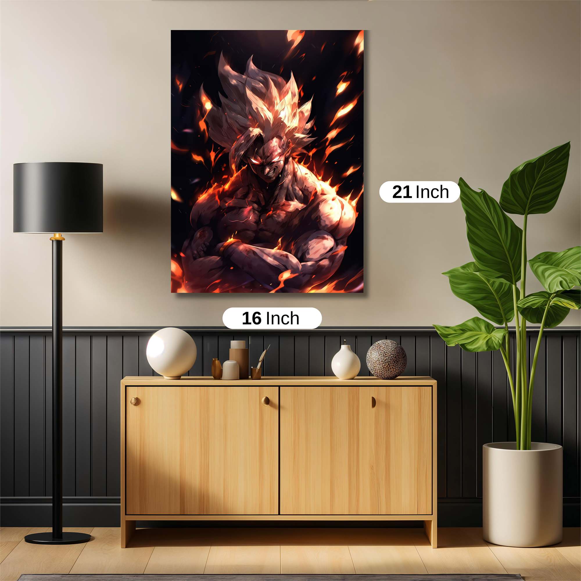 Fiery Titan Safe Wall Magnetic / M