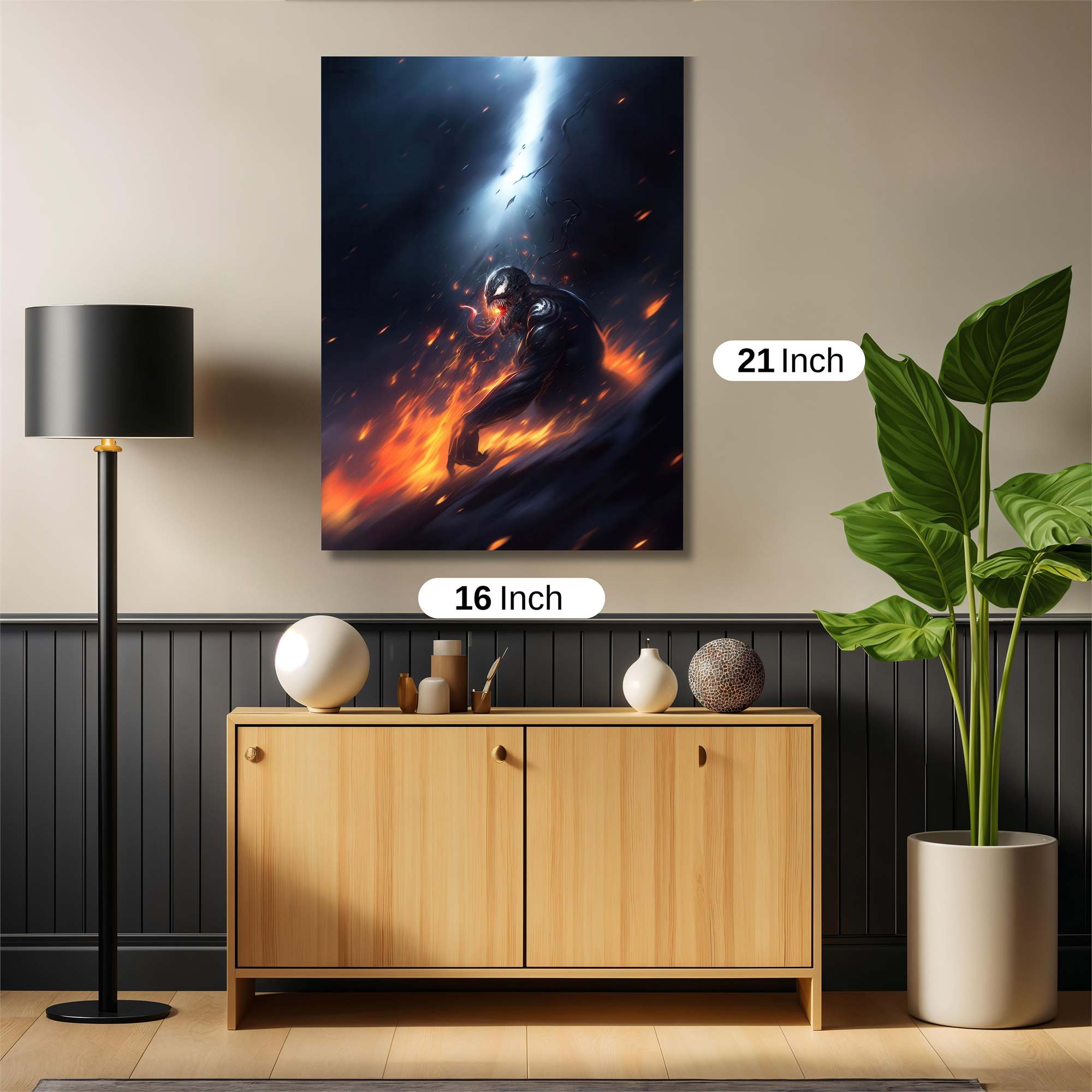 Venom Inferno Safe Wall Magnetic / M