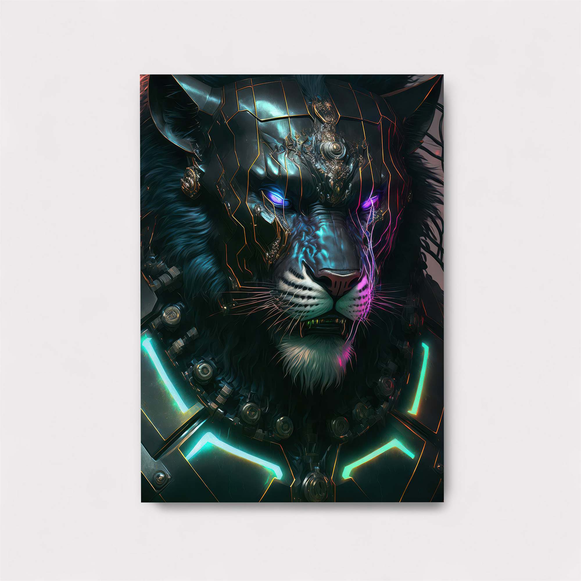 Cyber Panther Safe Wall Magnetic / M