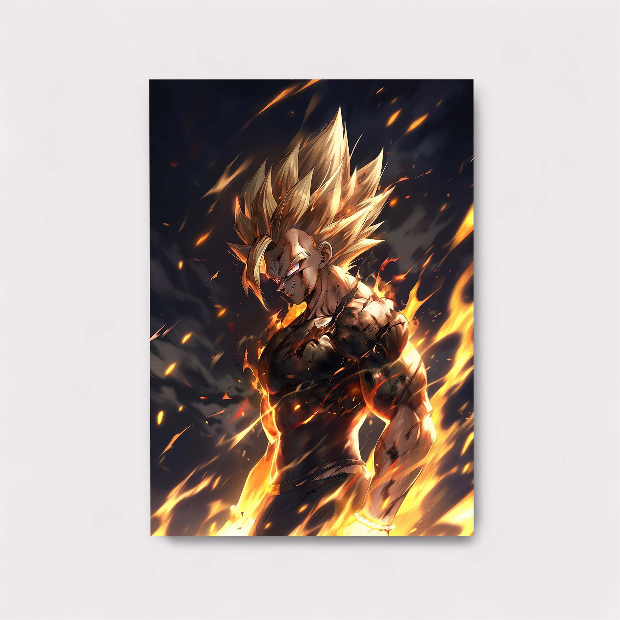 Saiyan Blaze Safe Wall Magnetic / M