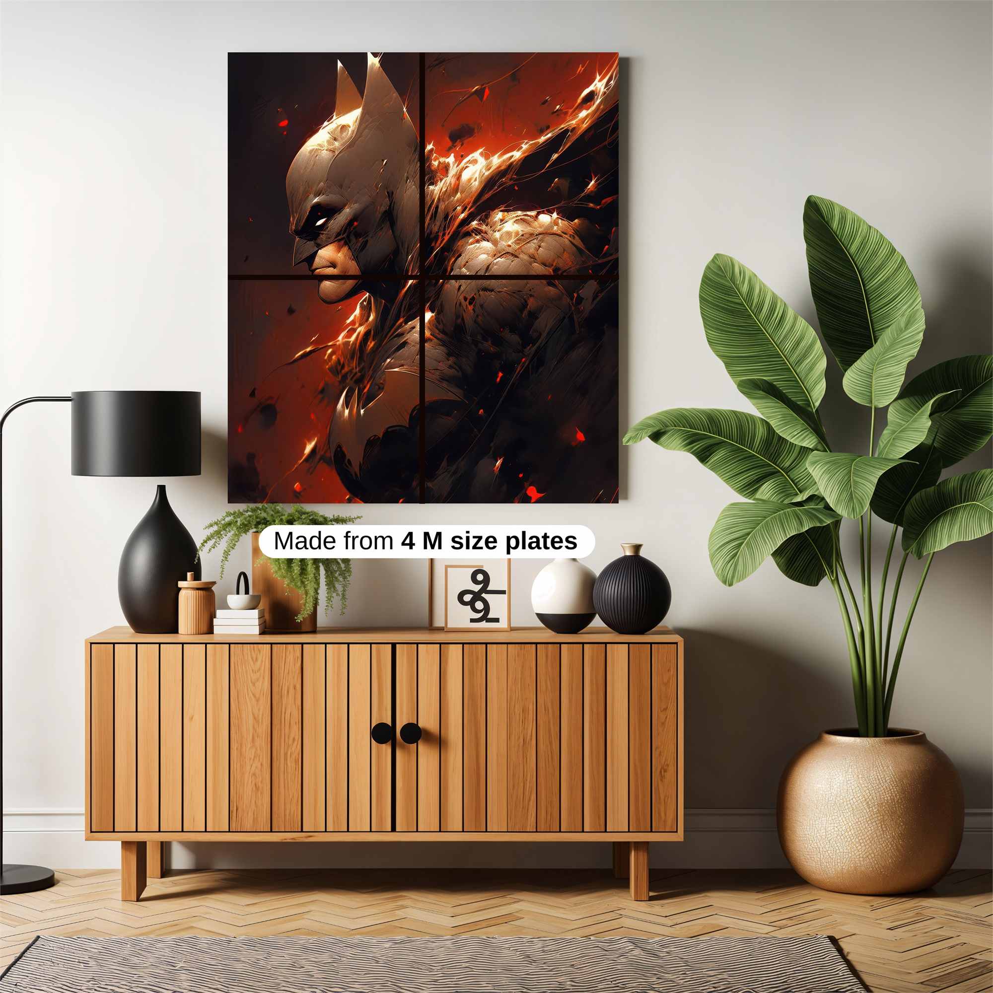 Batman Inferno Safe Wall Magnetic / M