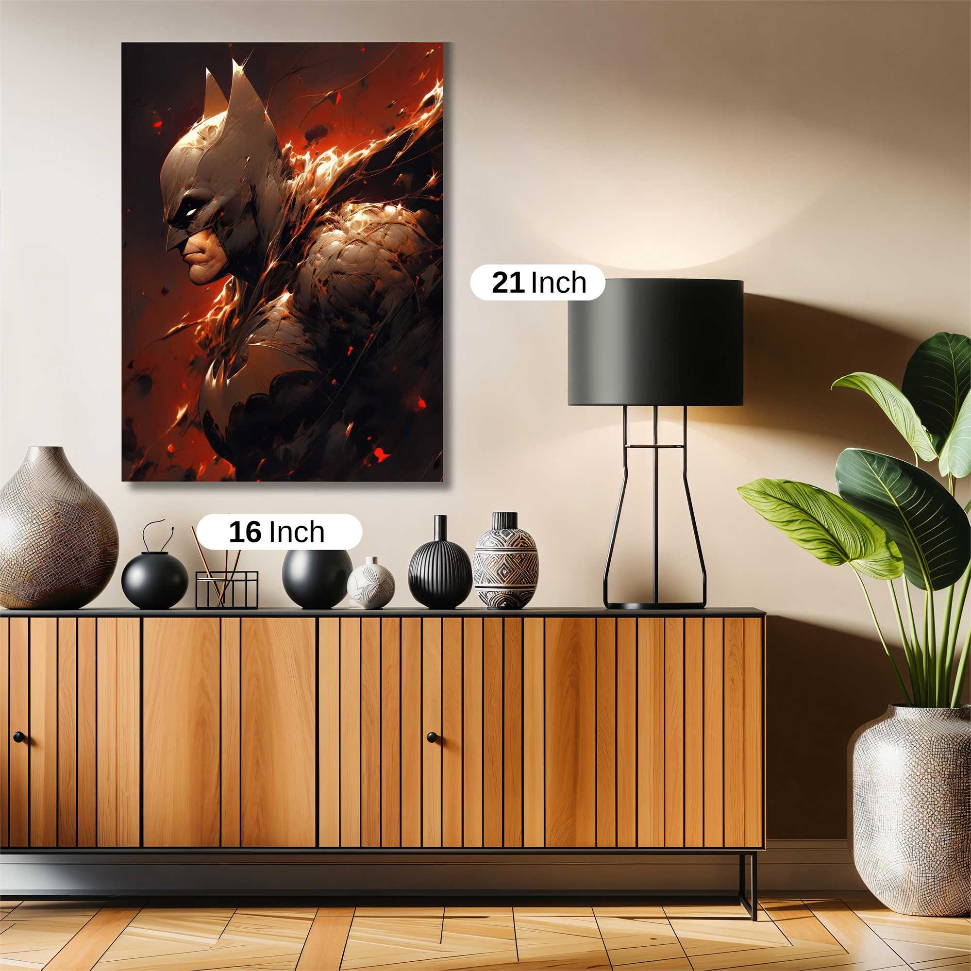 Batman Inferno Safe Wall Magnetic / M