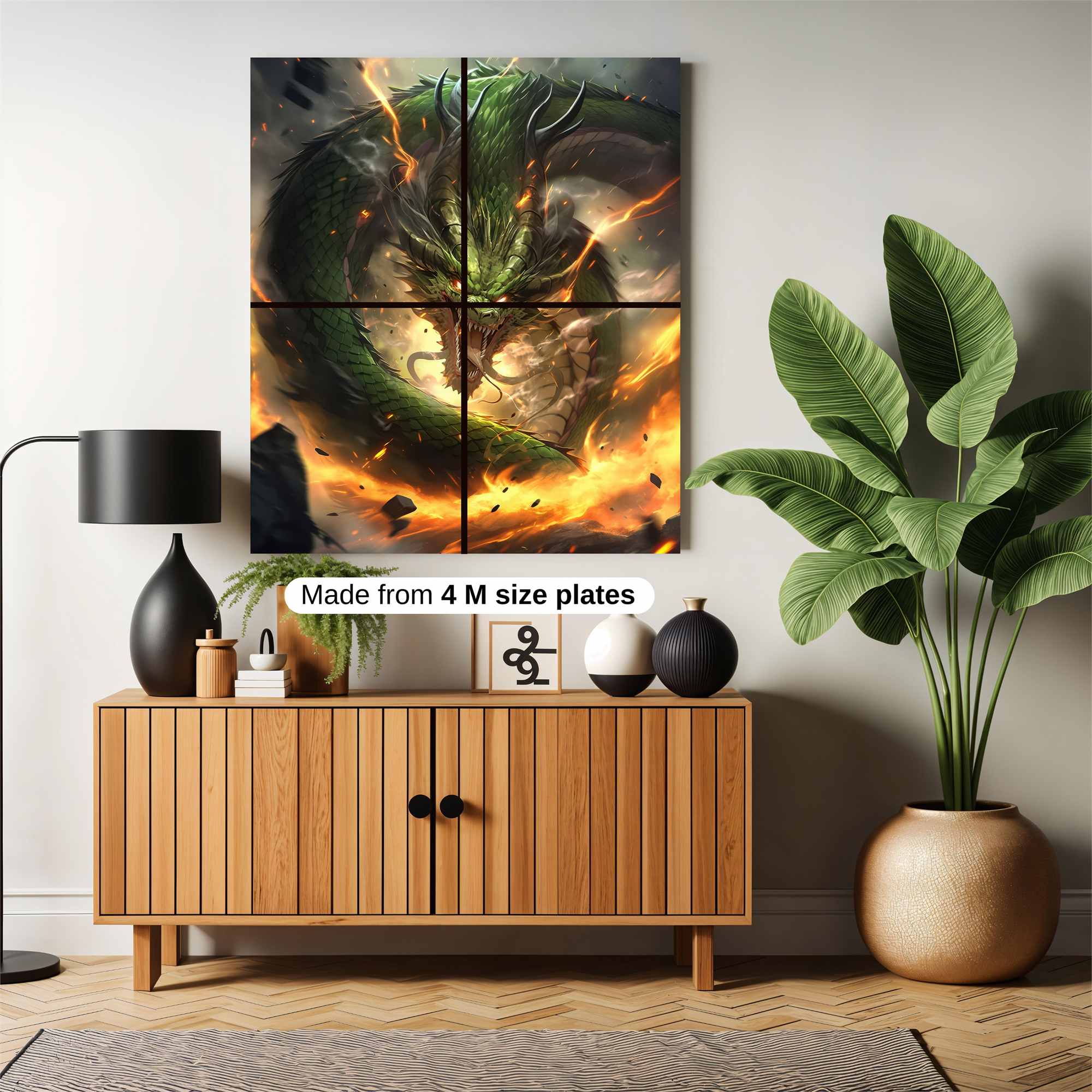 Dragon Fury Safe Wall Magnetic / M