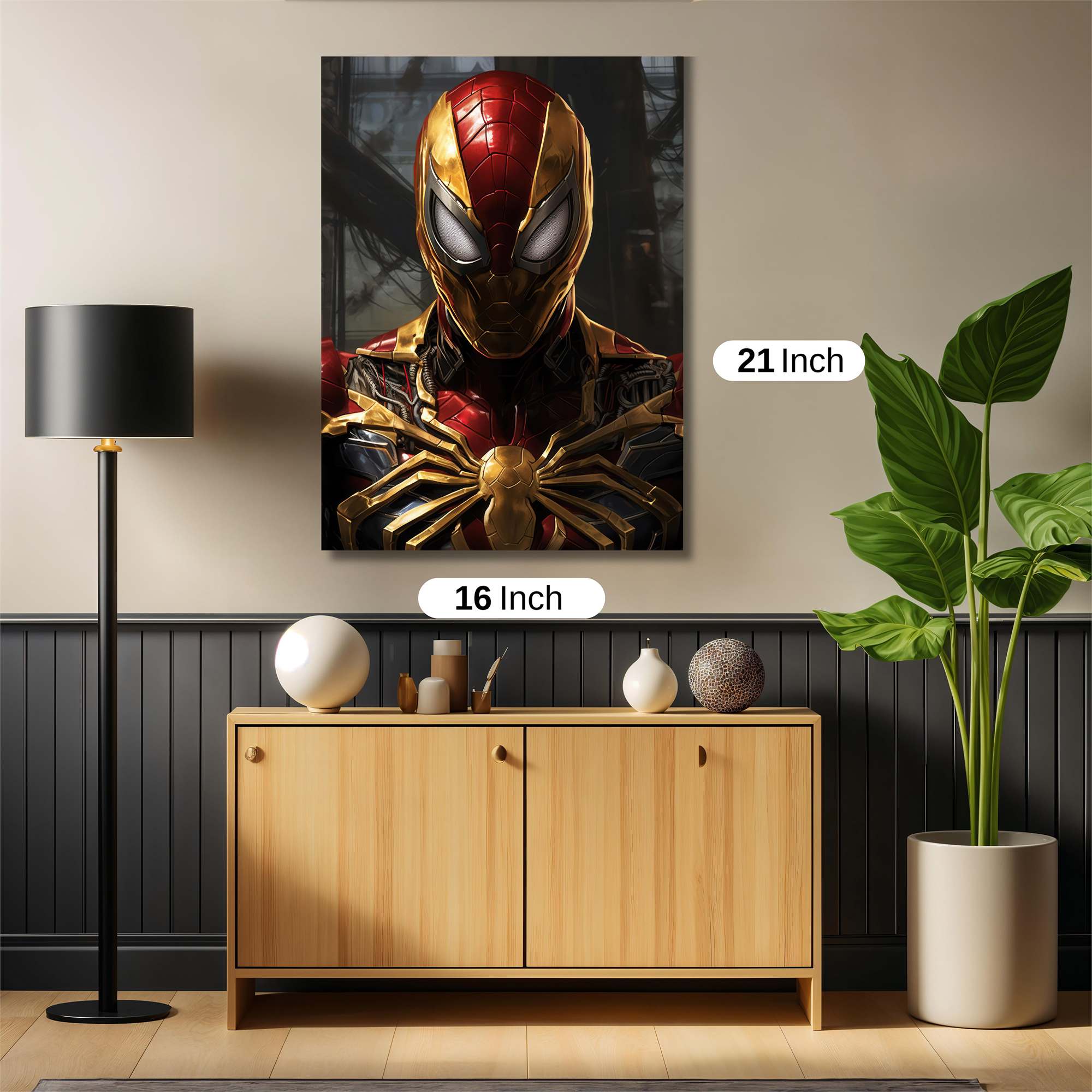 Iron Arachnid Safe Wall Magnetic / M