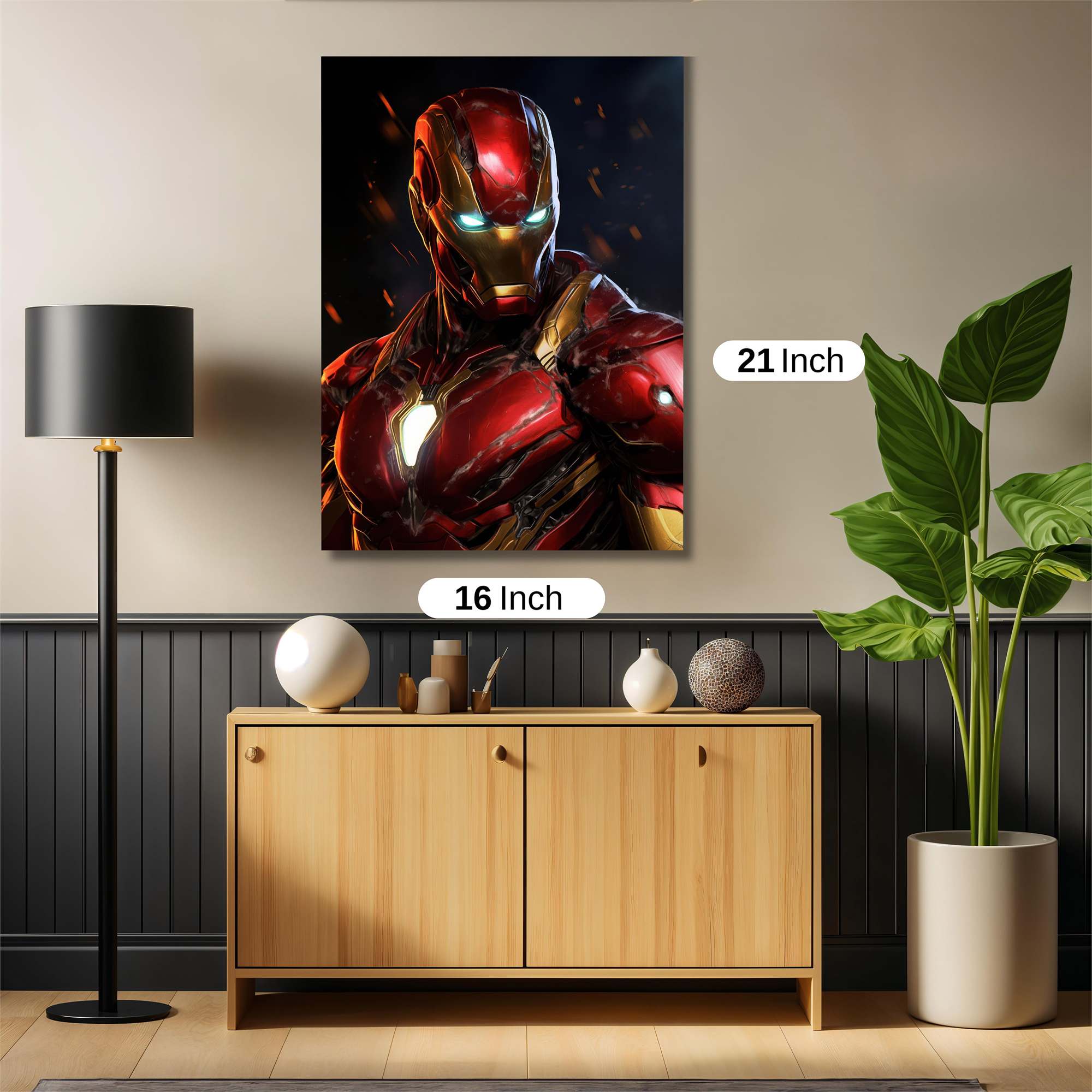 Ironman Radiance Safe Wall Magnetic / M