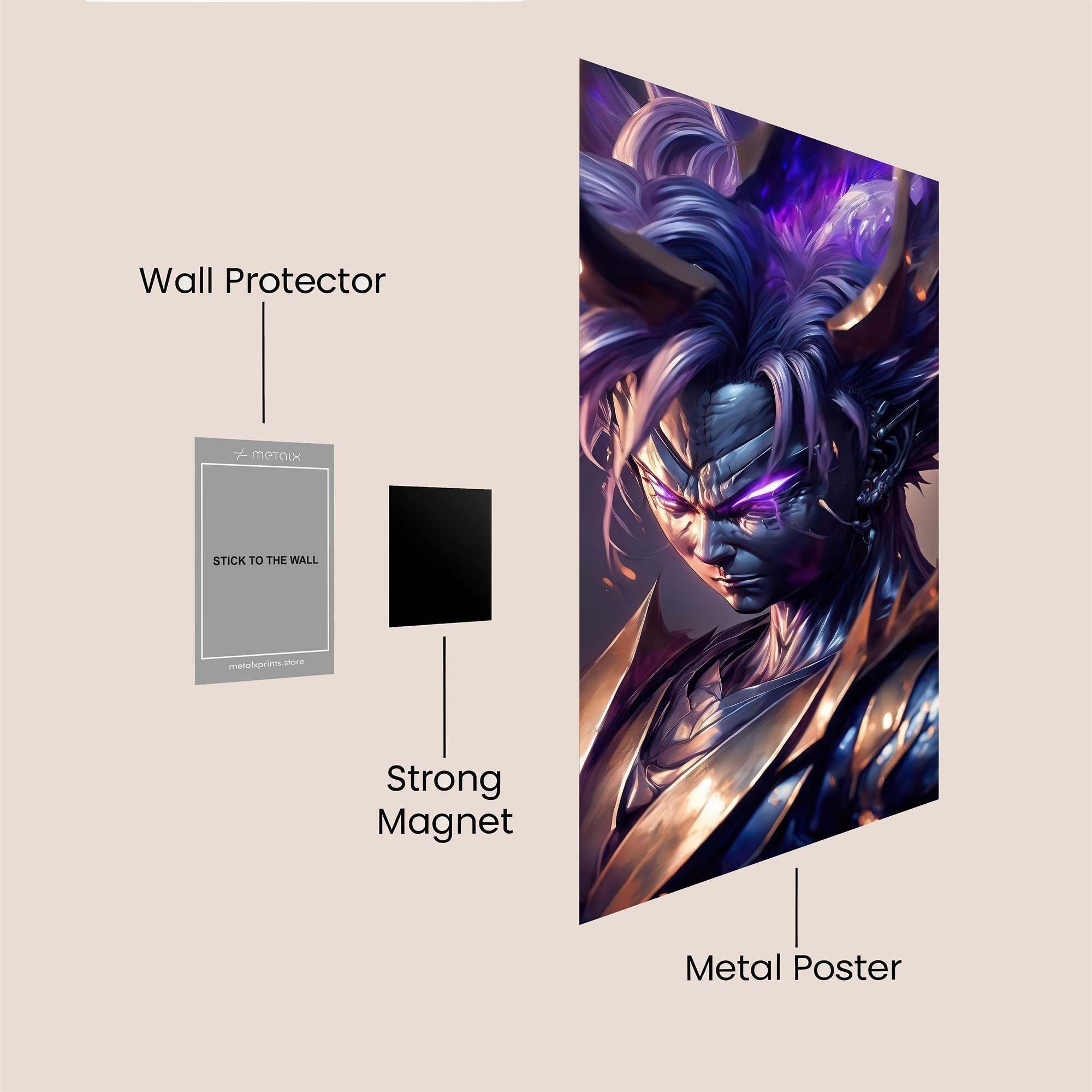 Demon Majesty Safe Wall Magnetic / M