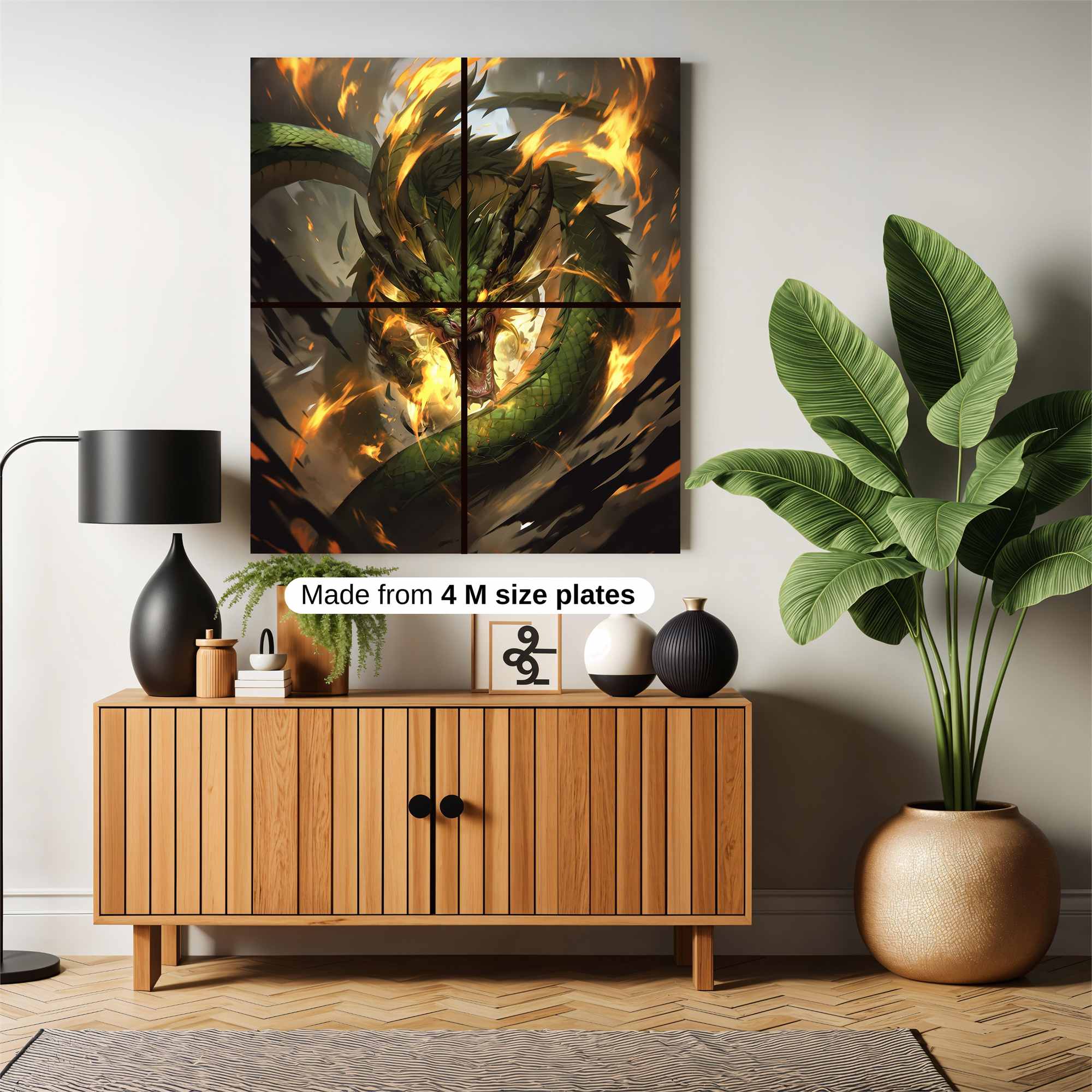 Dragon Blaze Safe Wall Magnetic / M