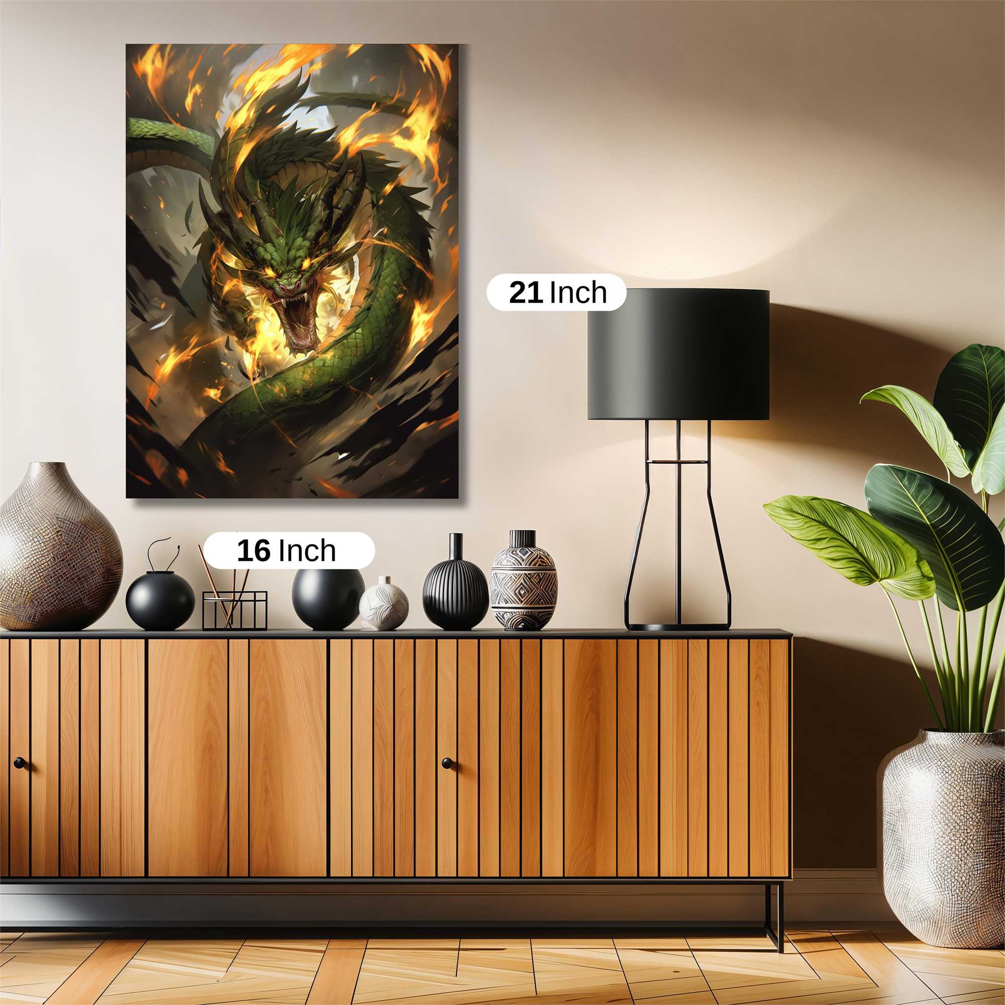 Dragon Blaze Safe Wall Magnetic / M