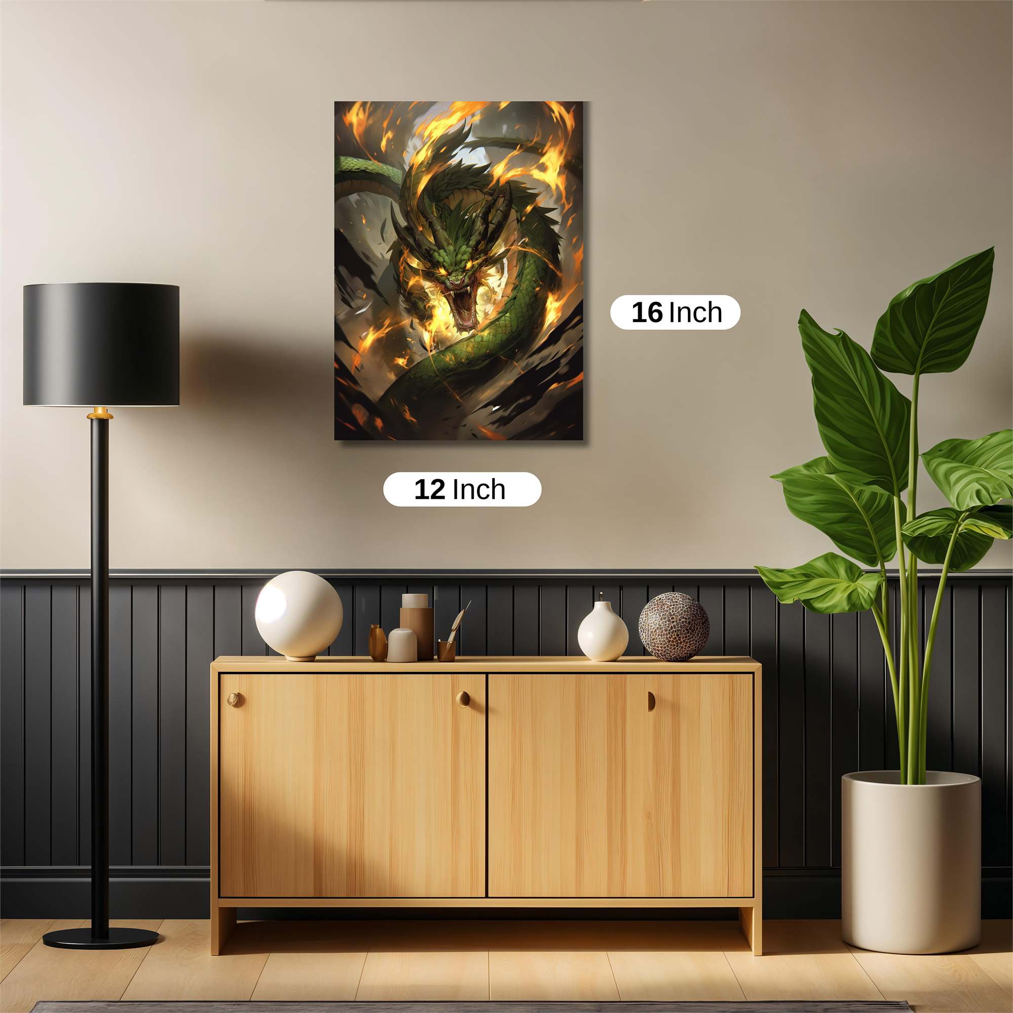Dragon Blaze Safe Wall Magnetic / M