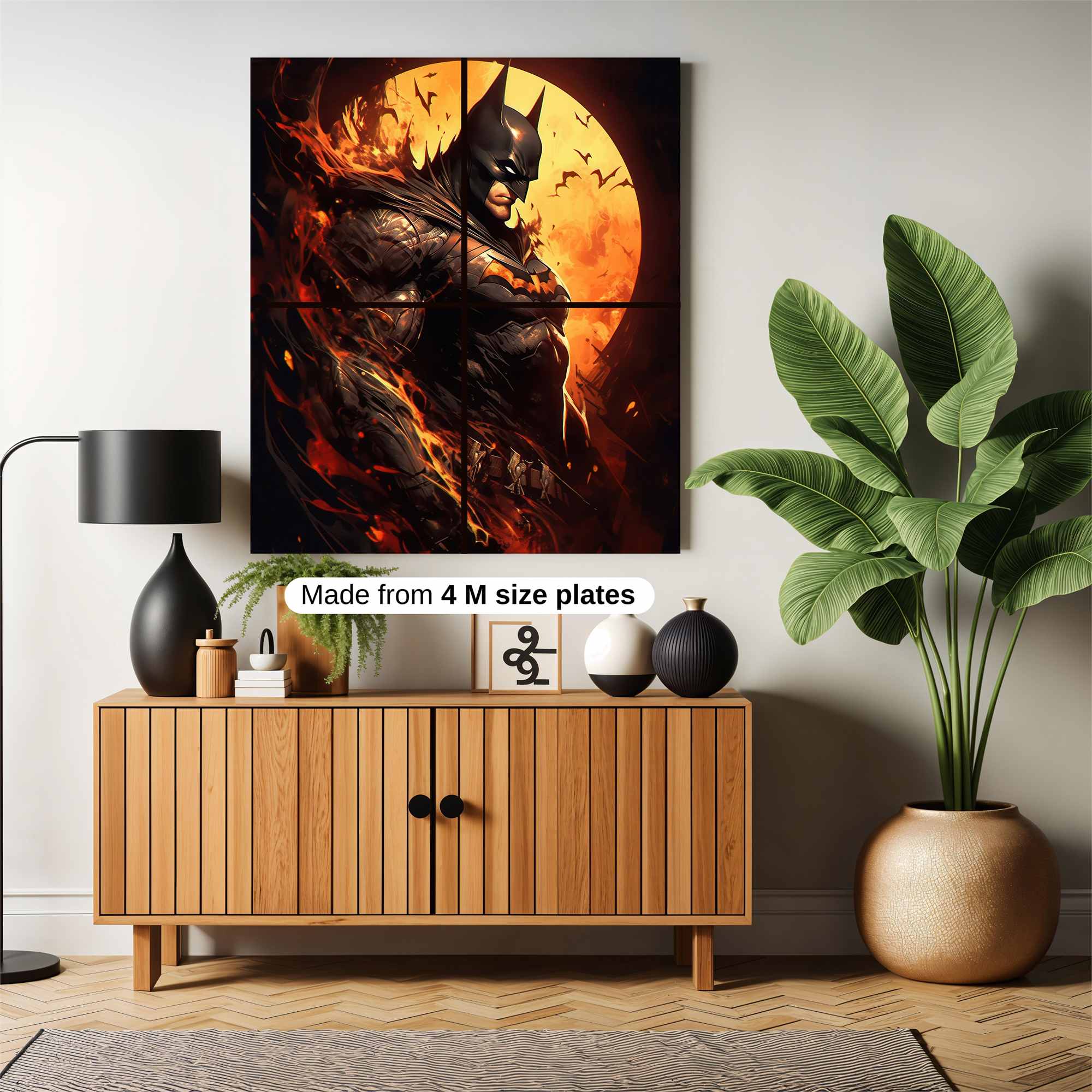 Batman Inferno Safe Wall Magnetic / M