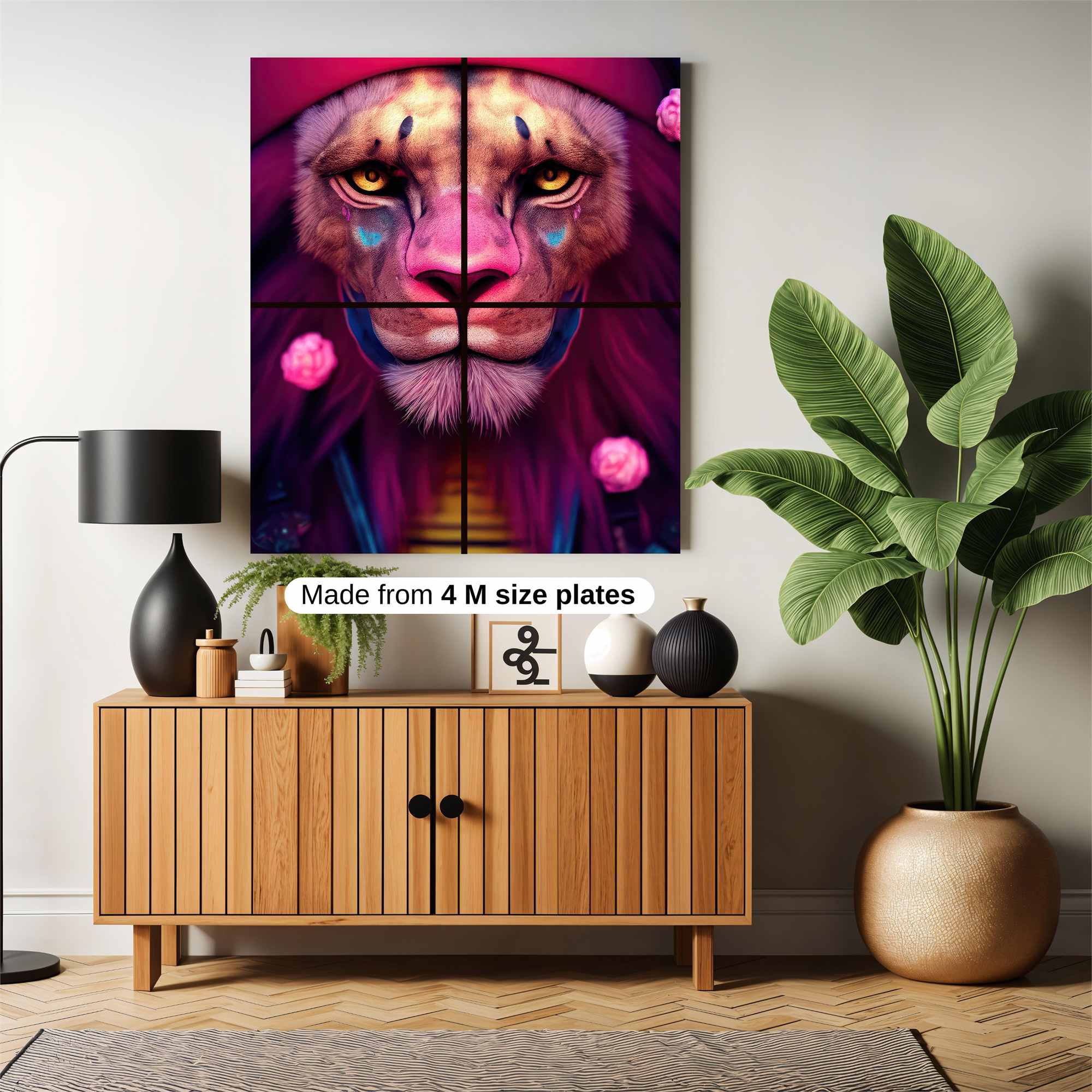 Lion Majesty Safe Wall Magnetic / M
