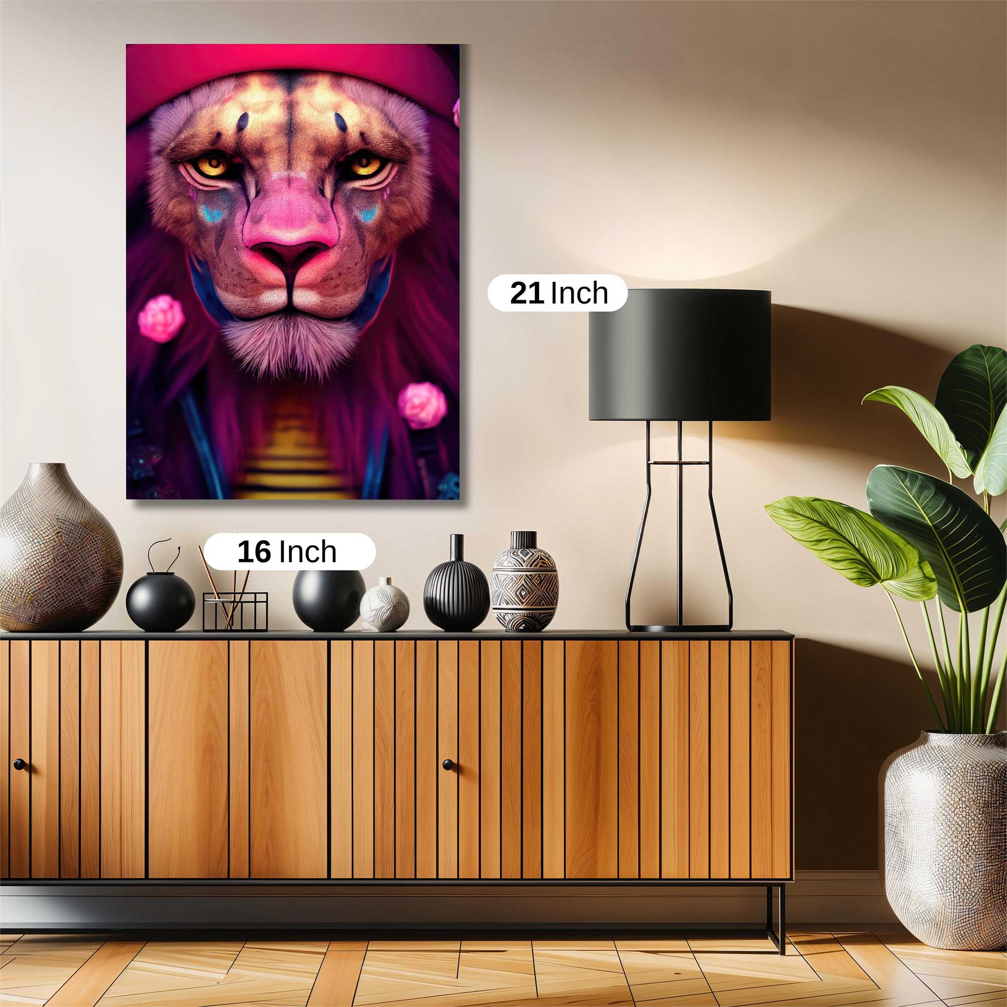 Lion Majesty Safe Wall Magnetic / M
