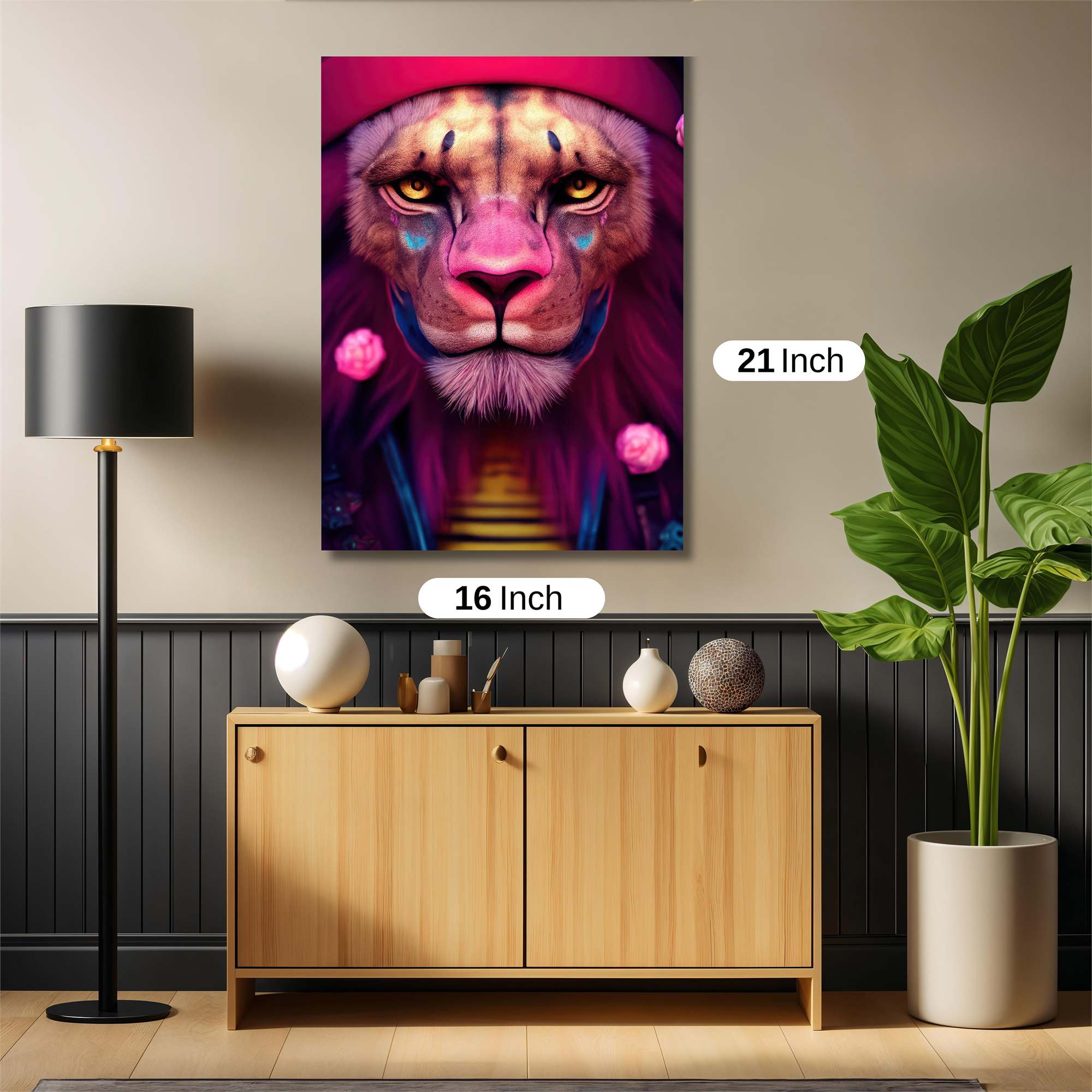 Lion Majesty Safe Wall Magnetic / M