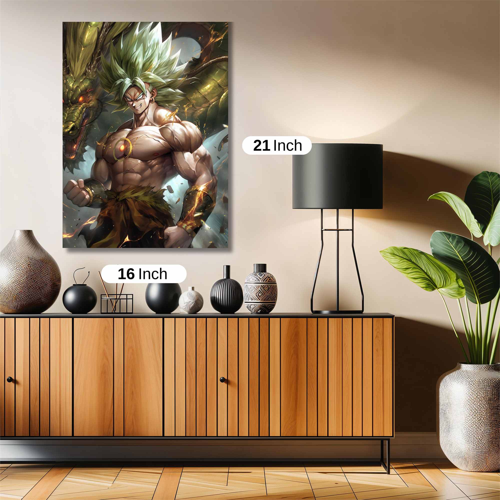 Broly Ascendance Safe Wall Magnetic / M