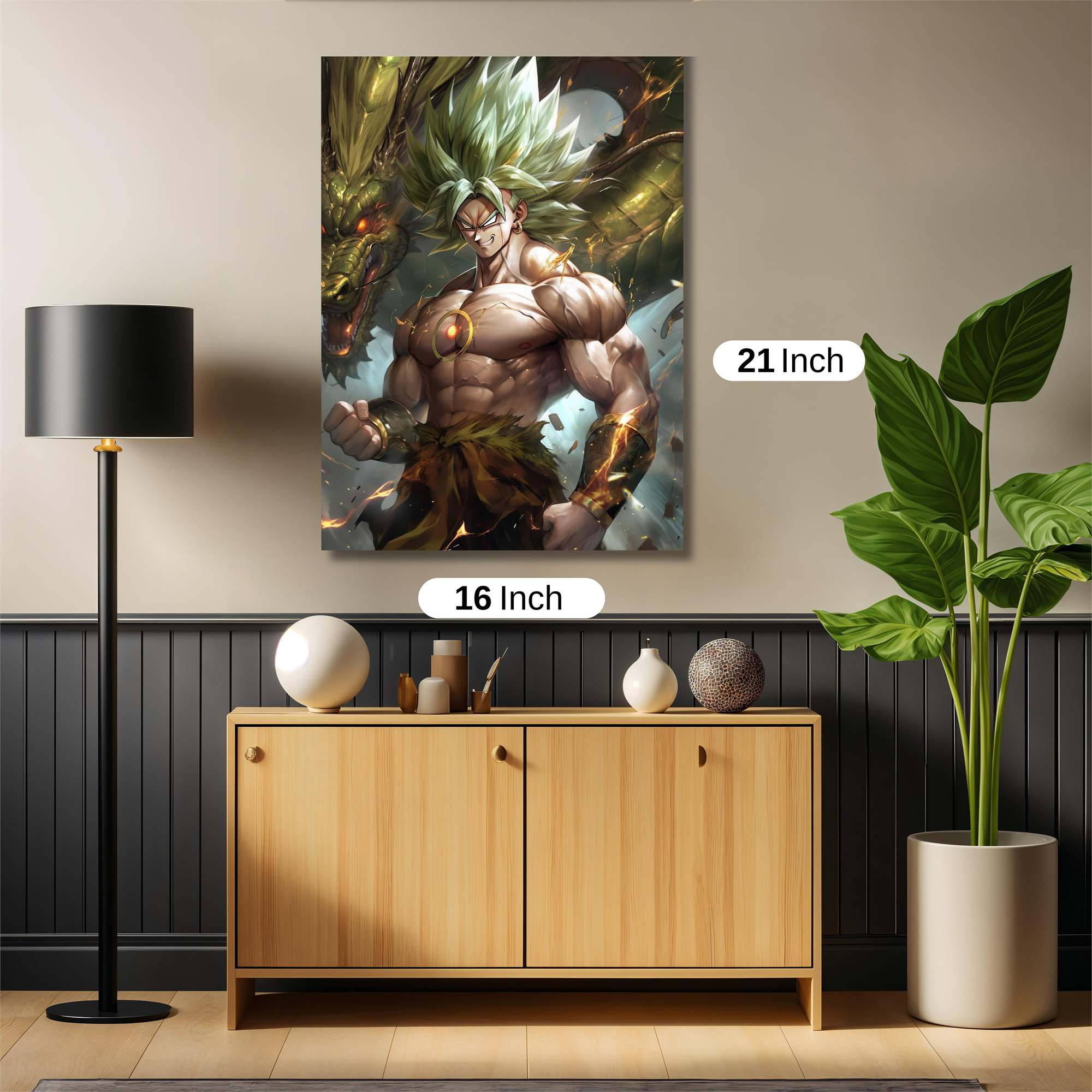 Broly Ascendance Safe Wall Magnetic / M