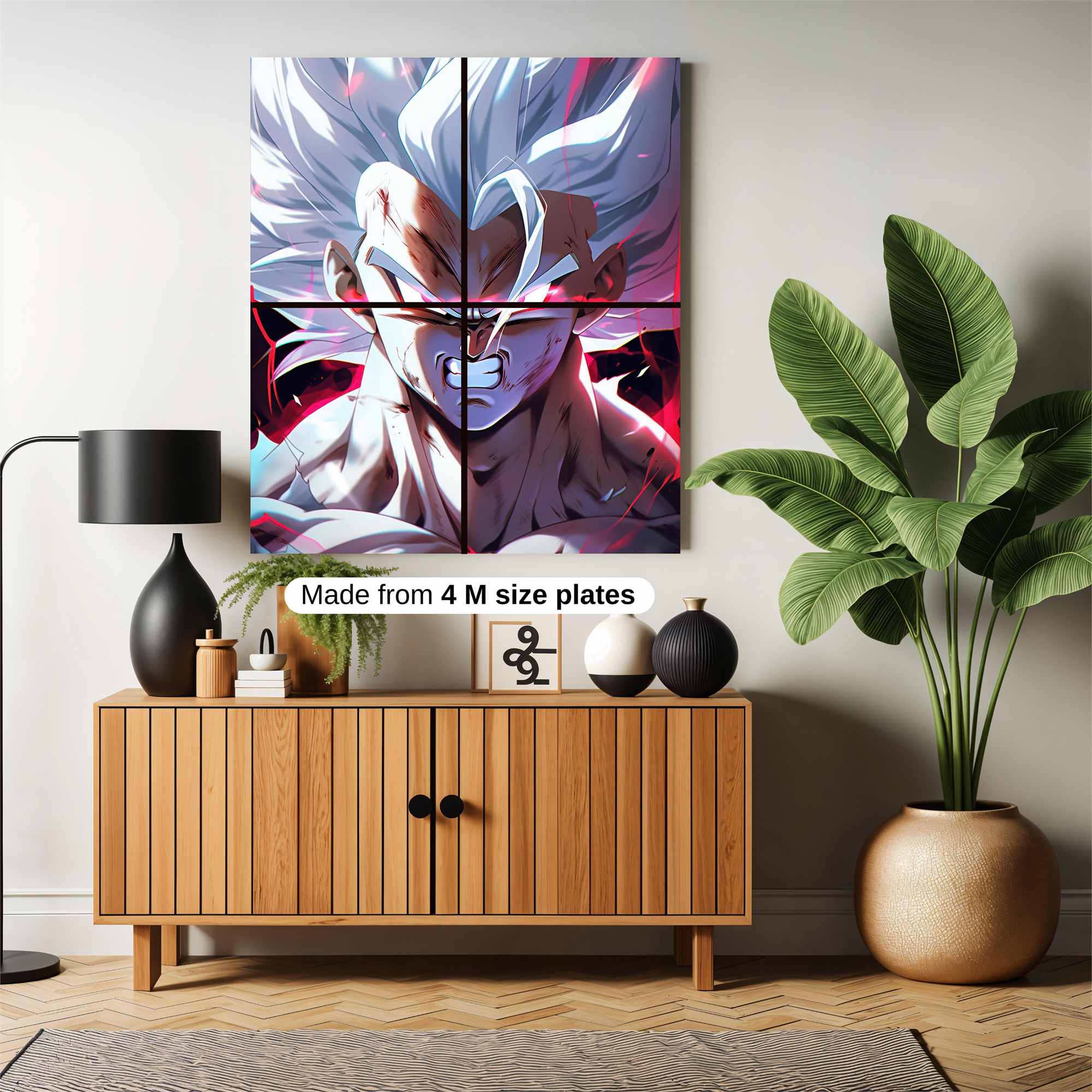 Saiyan Ferocity Safe Wall Magnetic / M