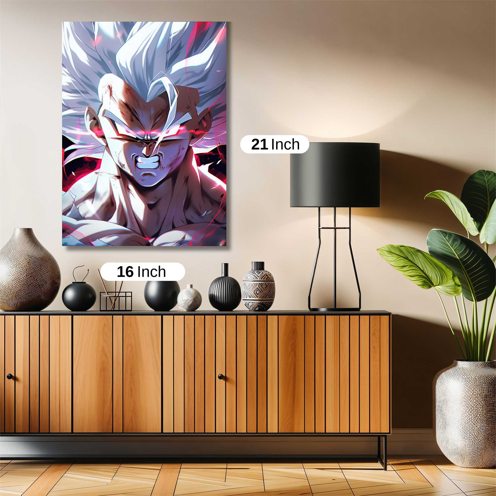 Saiyan Ferocity Safe Wall Magnetic / M
