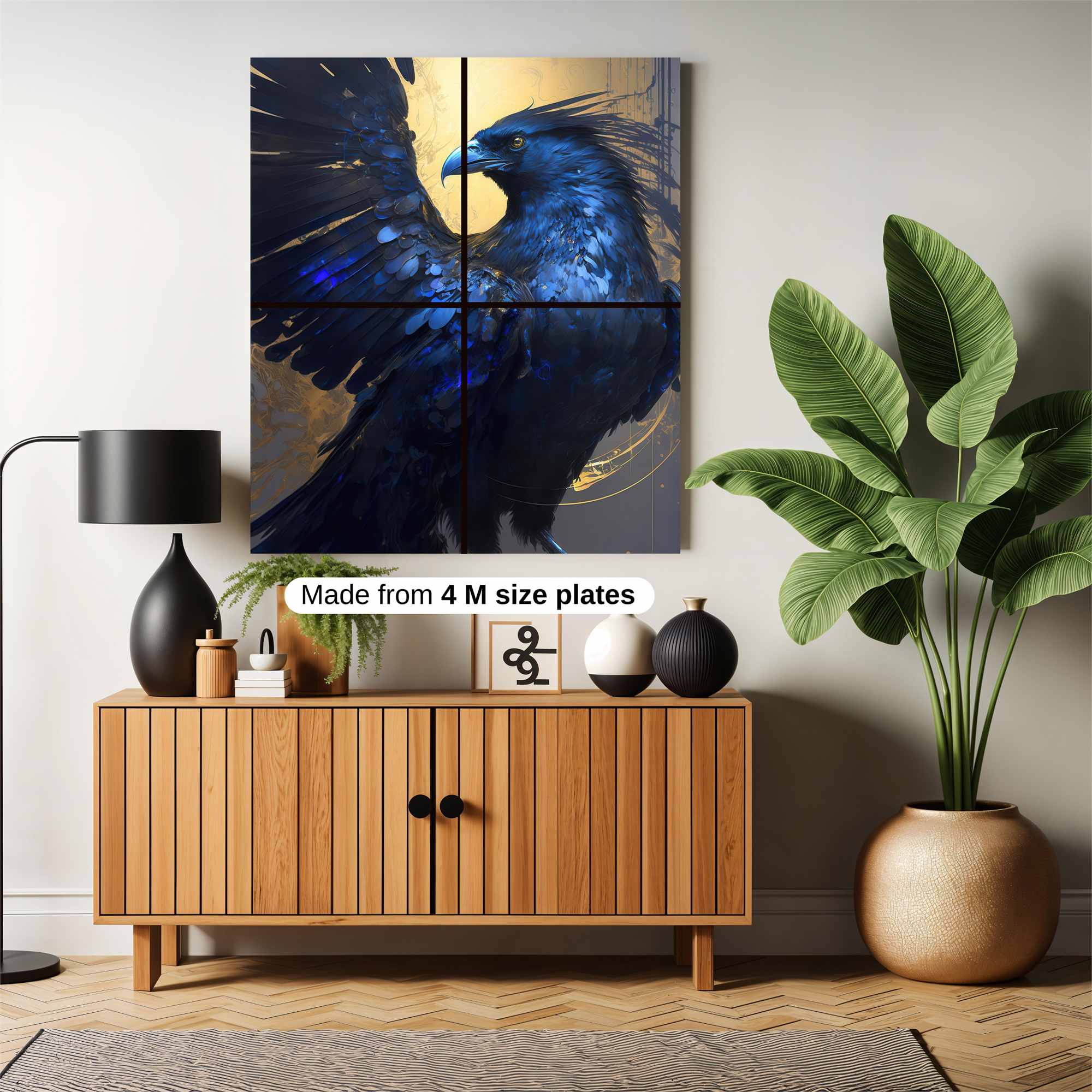 Raven Ascendance Safe Wall Magnetic / M