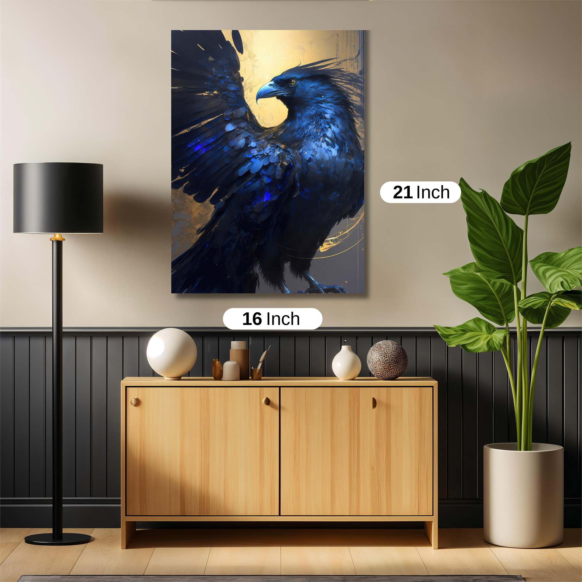 Raven Ascendance Safe Wall Magnetic / M