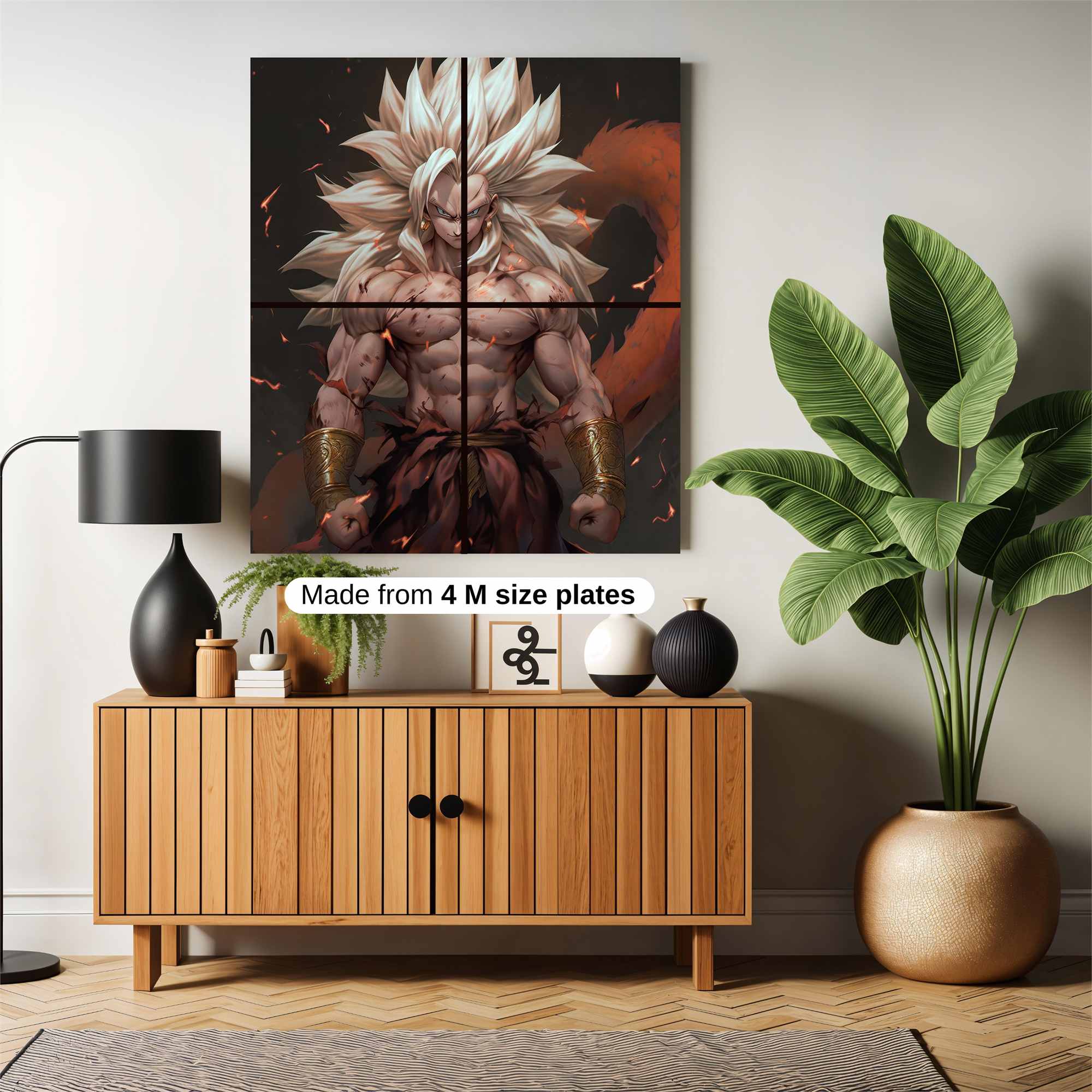 Saiyan Majesty Safe Wall Magnetic / M