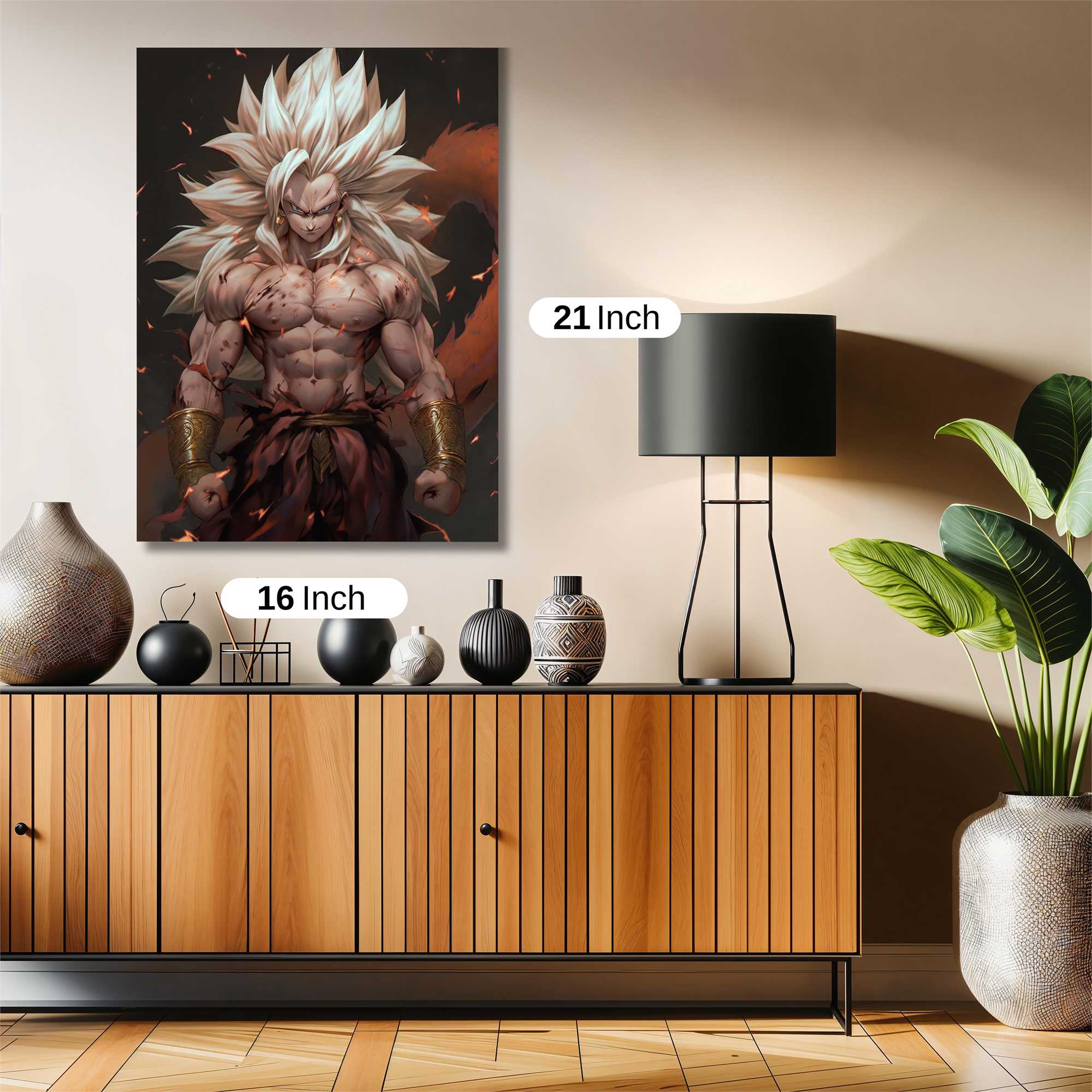 Saiyan Majesty Safe Wall Magnetic / M