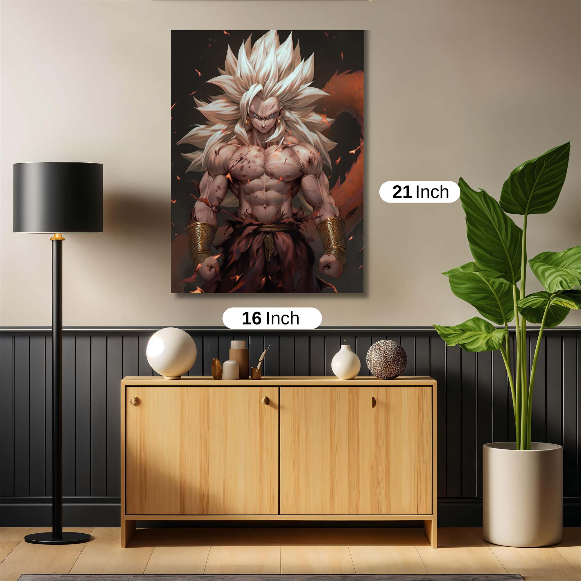 Saiyan Majesty Safe Wall Magnetic / M