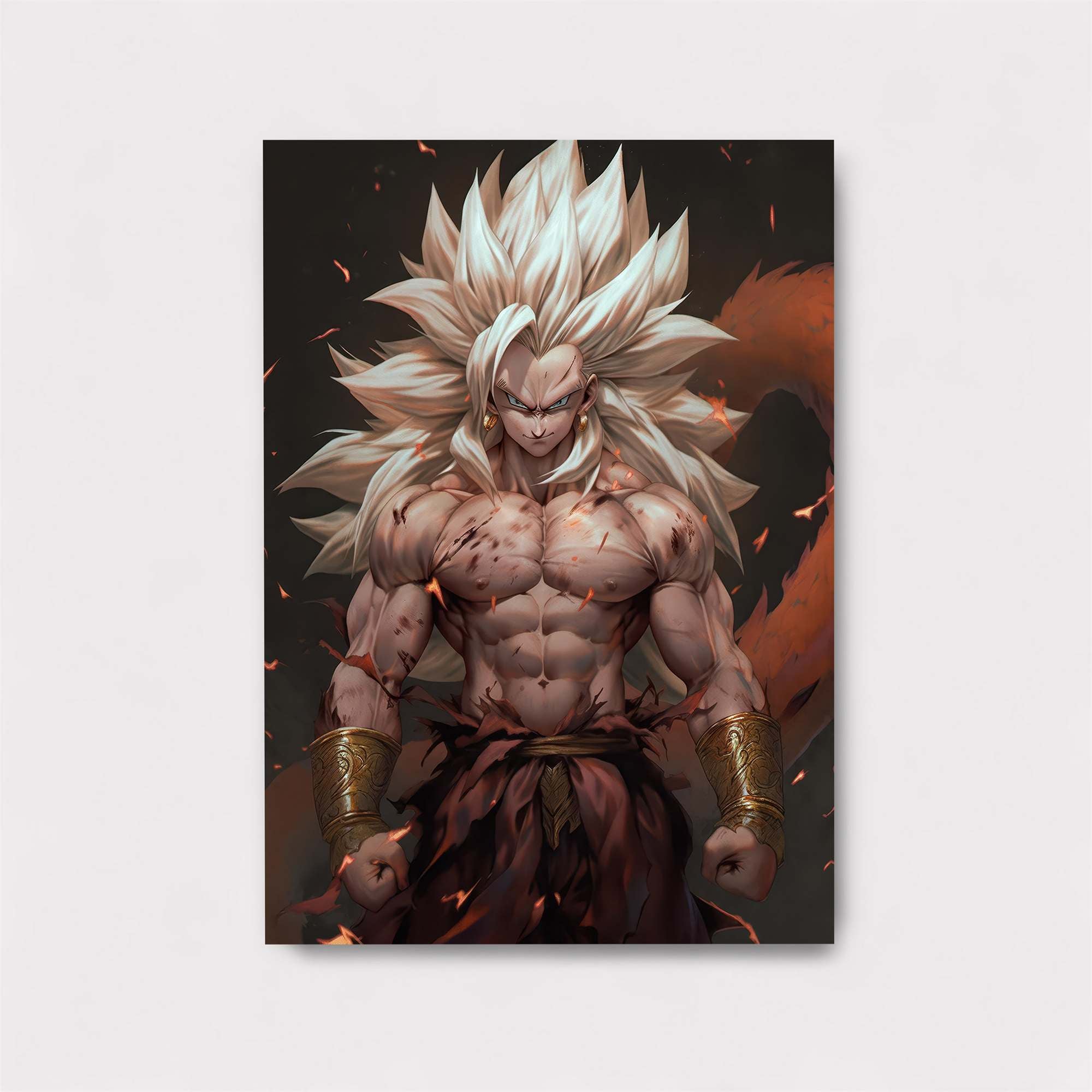 Saiyan Majesty Safe Wall Magnetic / M