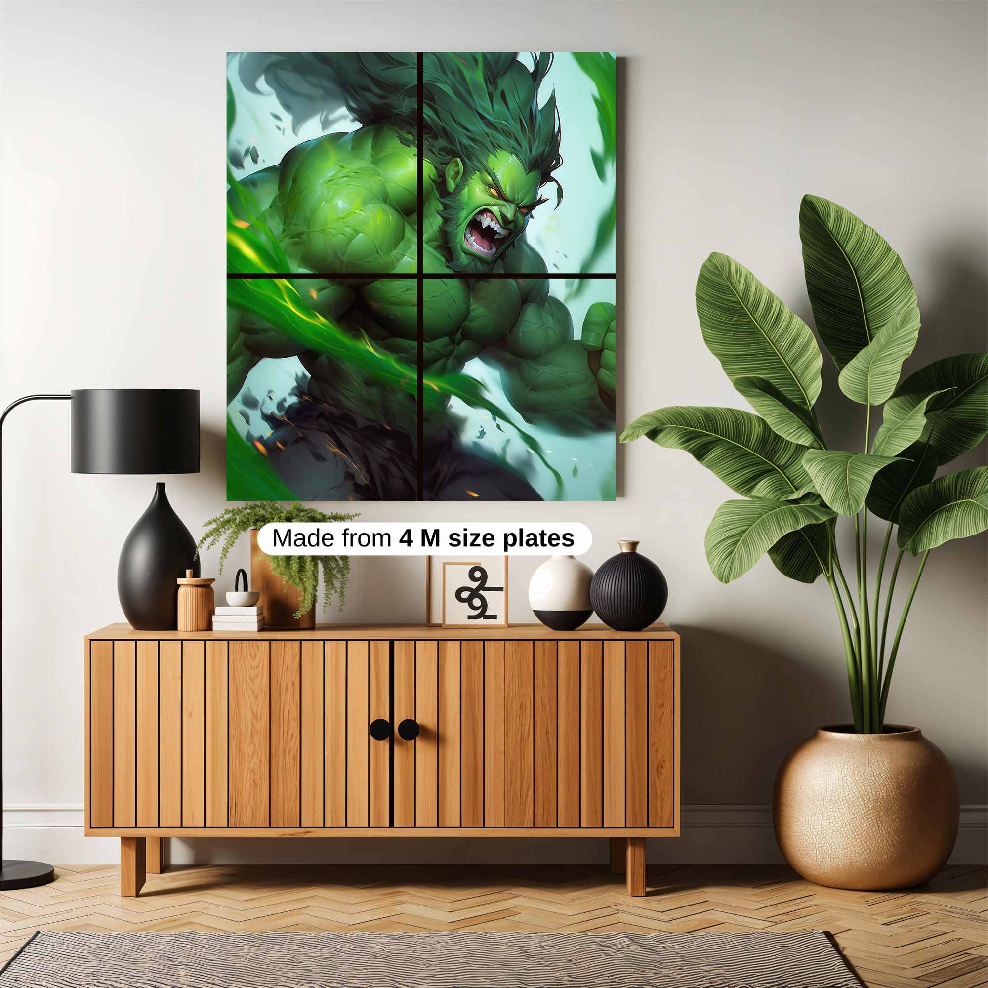 Hulk Fury Safe Wall Magnetic / M