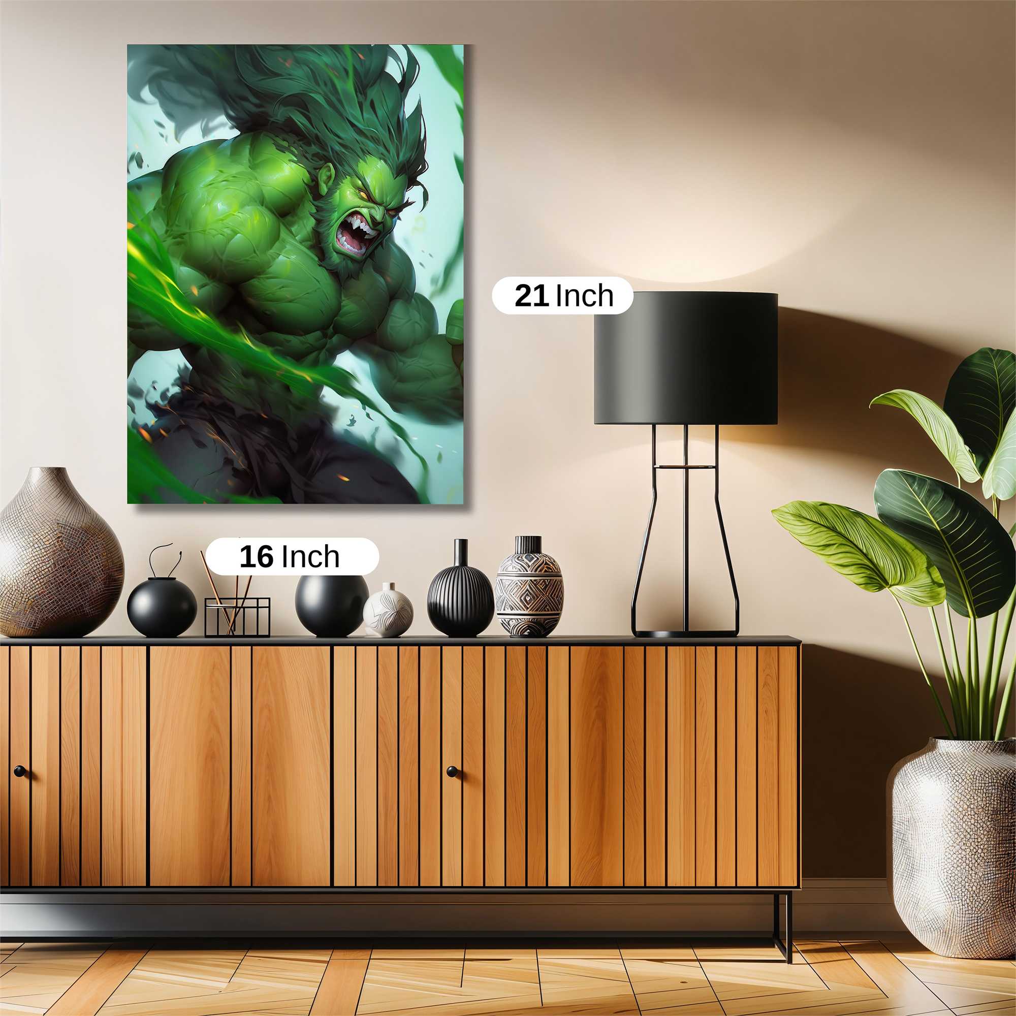 Hulk Fury Safe Wall Magnetic / M