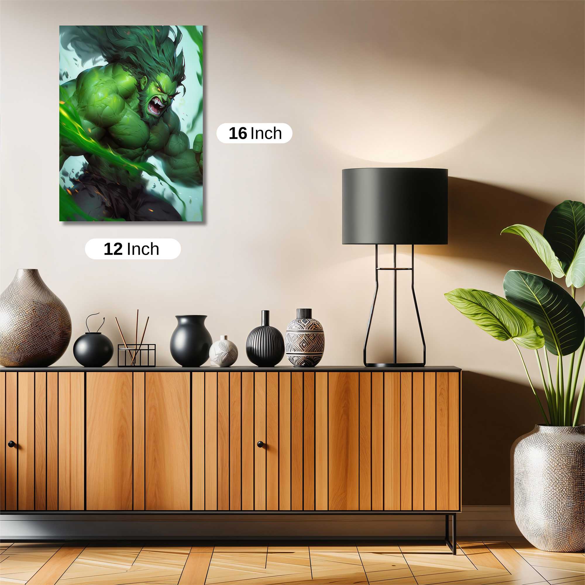 Hulk Fury Safe Wall Magnetic / M