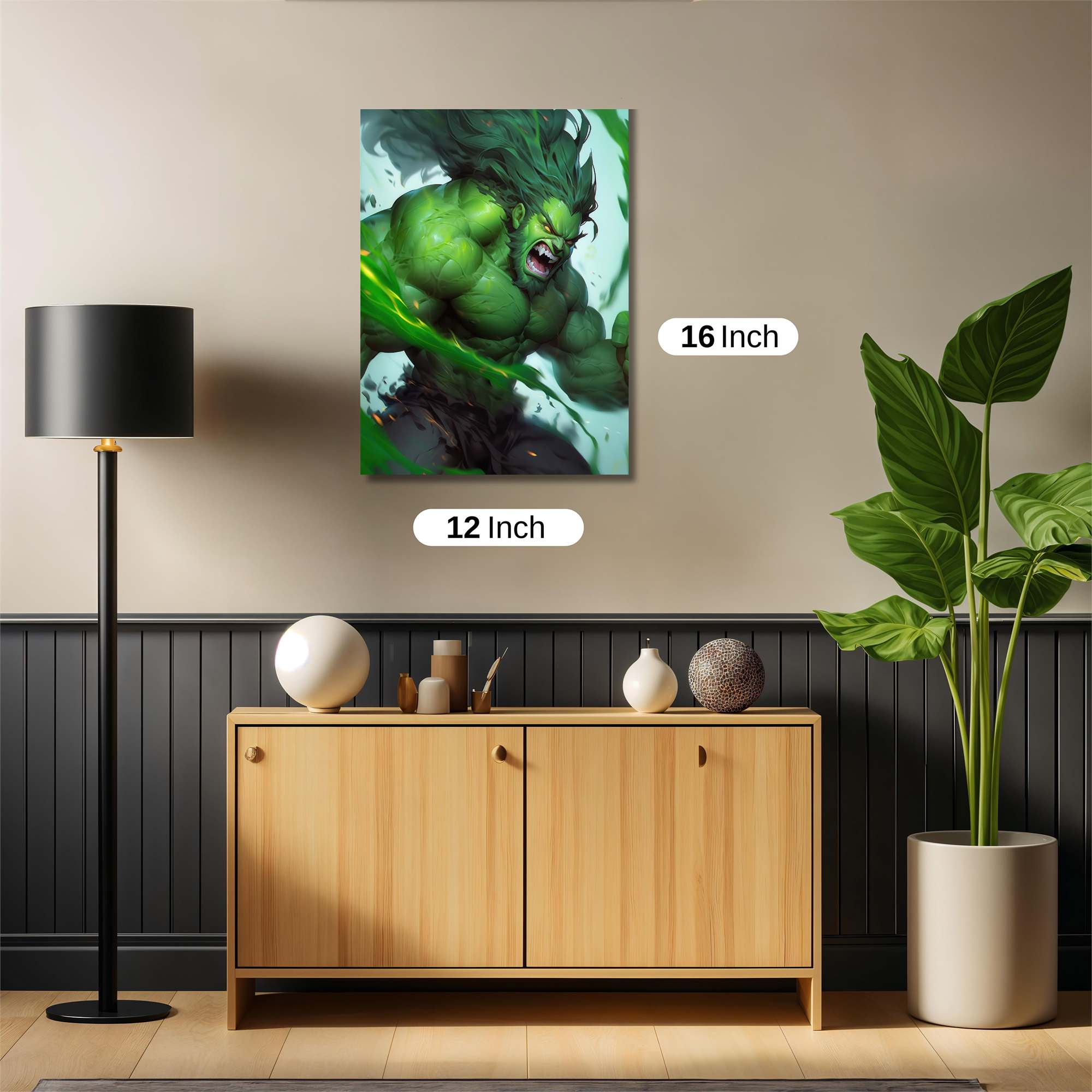 Hulk Fury Safe Wall Magnetic / M