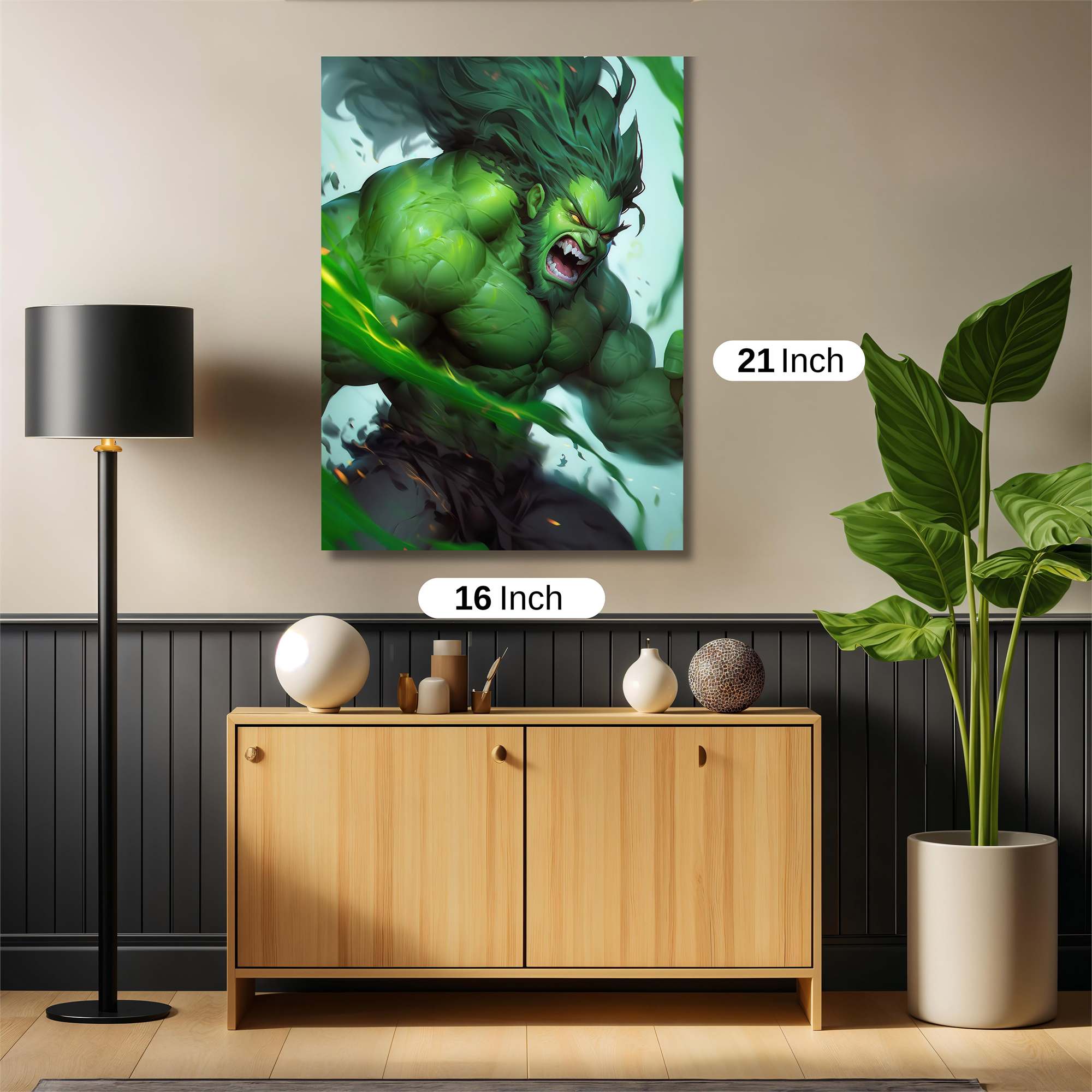 Hulk Fury Safe Wall Magnetic / M