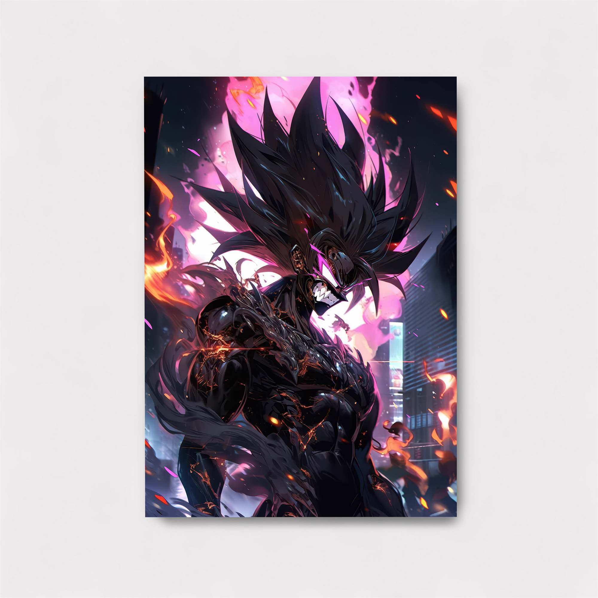 Darkened Blaze Safe Wall Magnetic / M