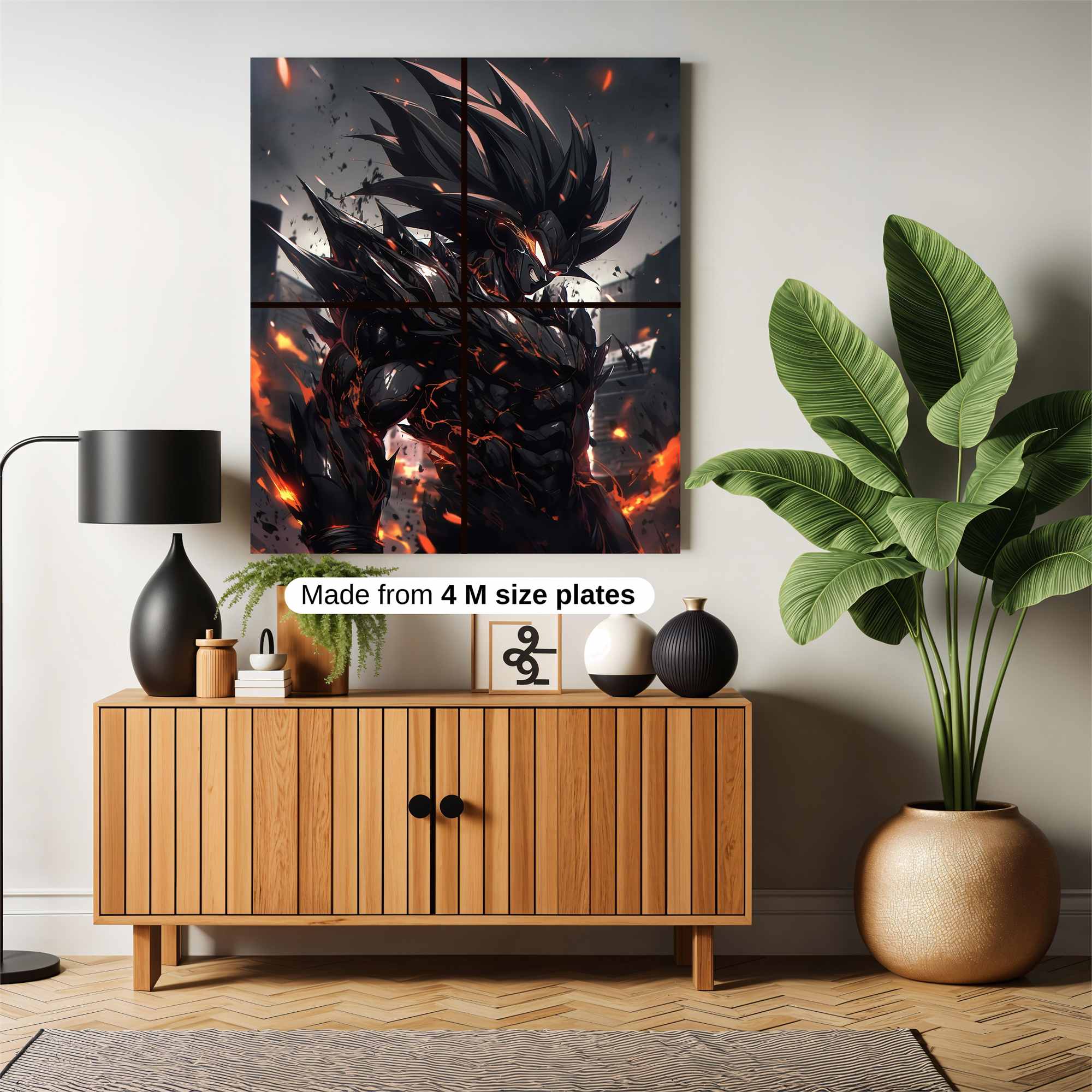 Inferno Warrior Safe Wall Magnetic / M