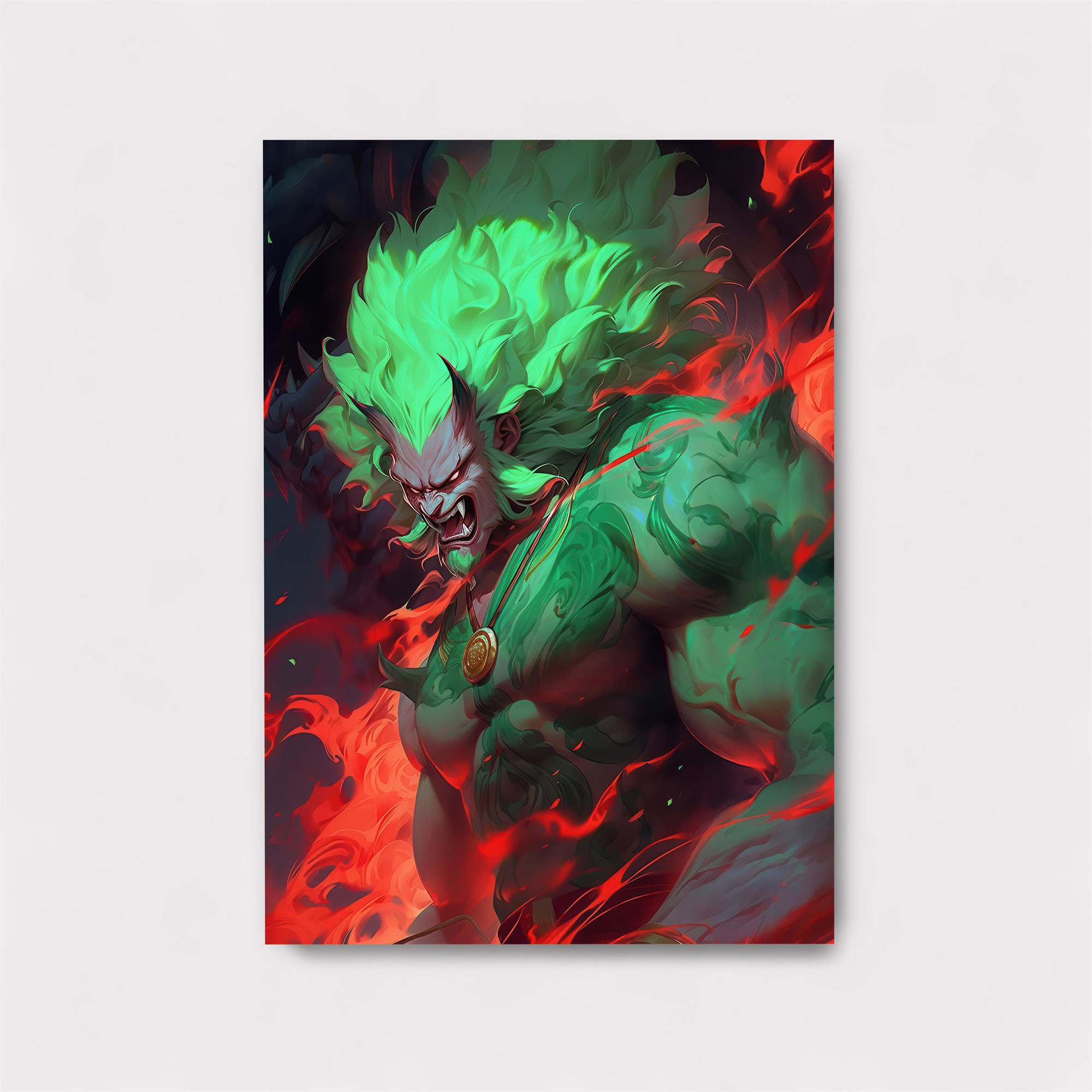 Beastly Blaze Safe Wall Magnetic / M