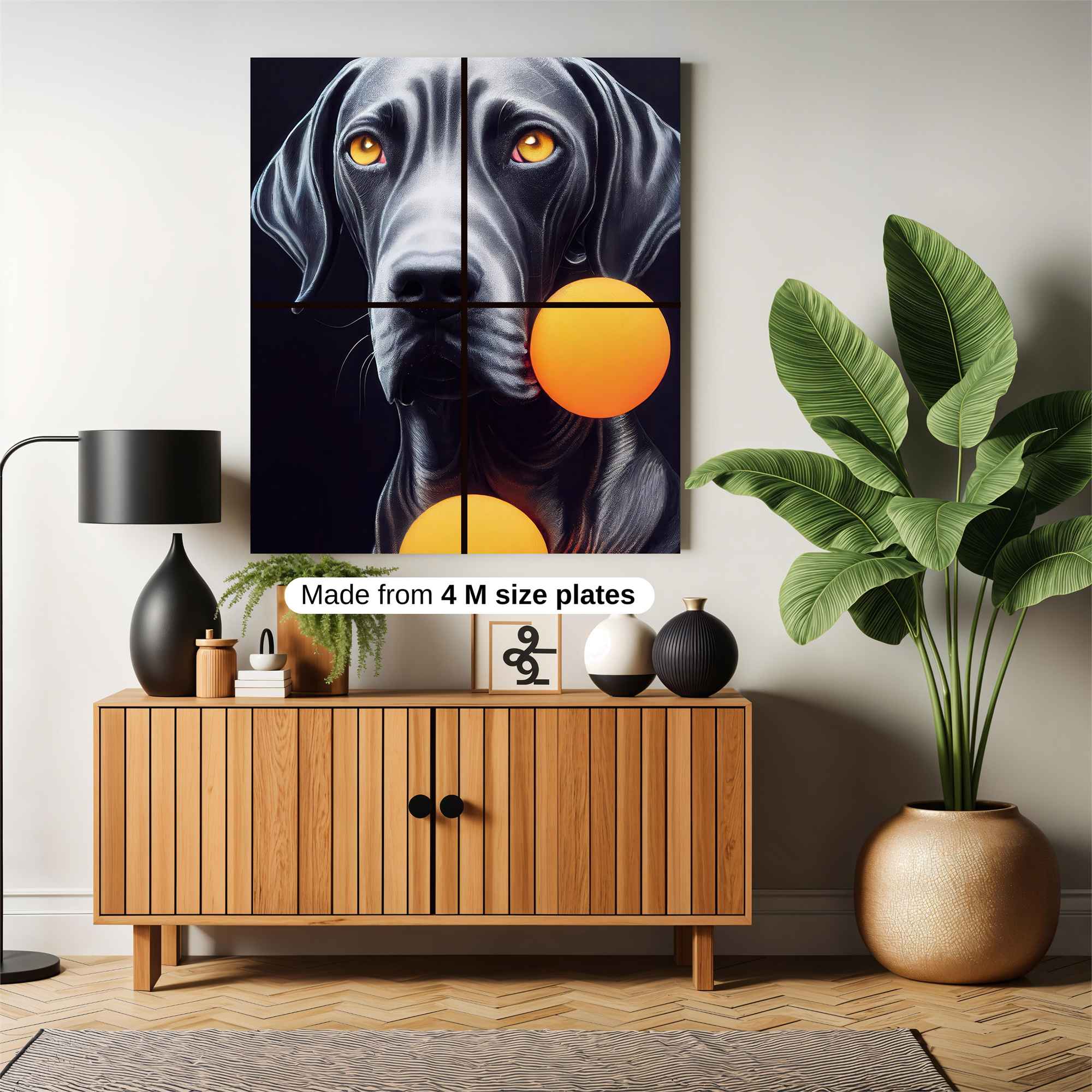 Canine Glow Safe Wall Magnetic / M