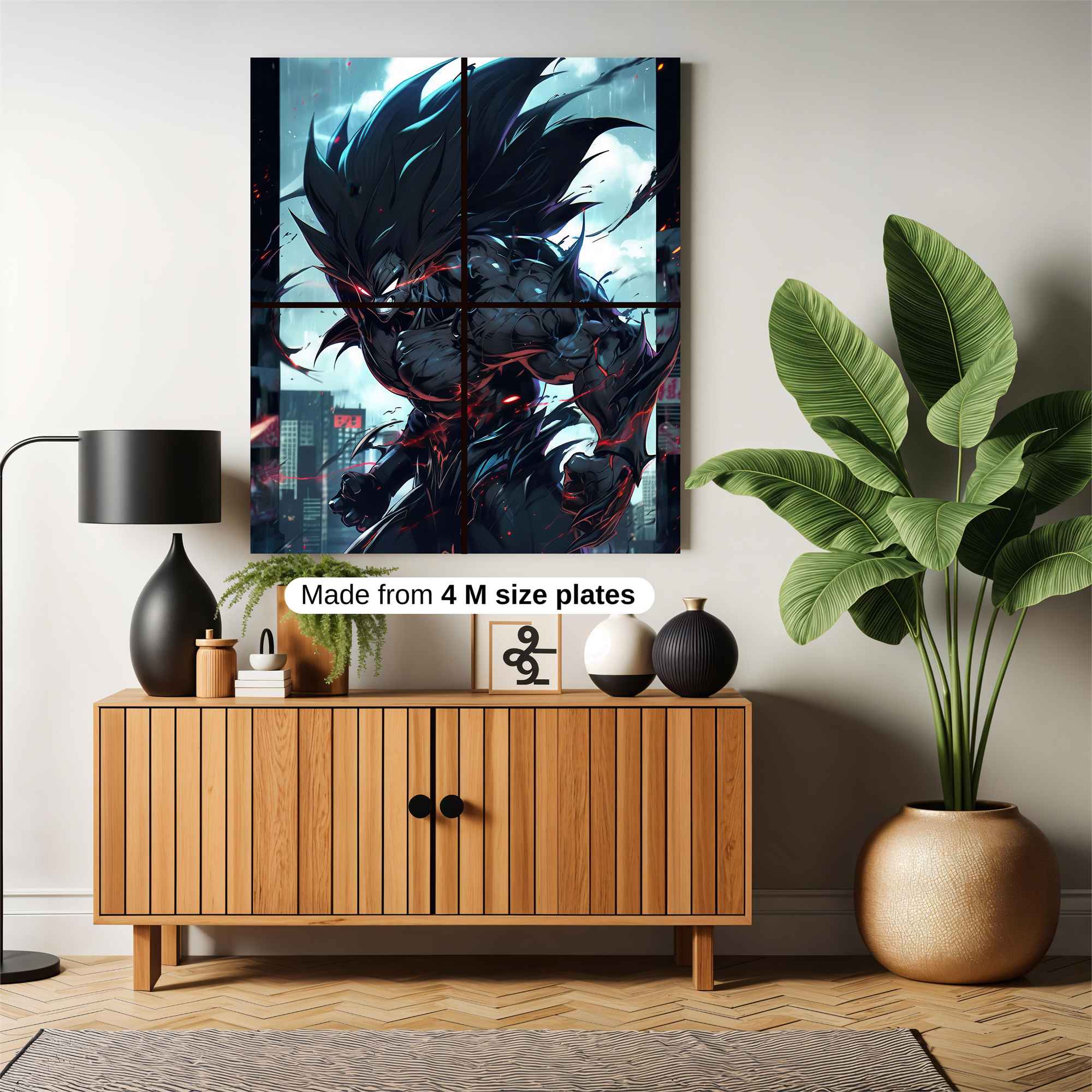 Dark Fury Safe Wall Magnetic / M