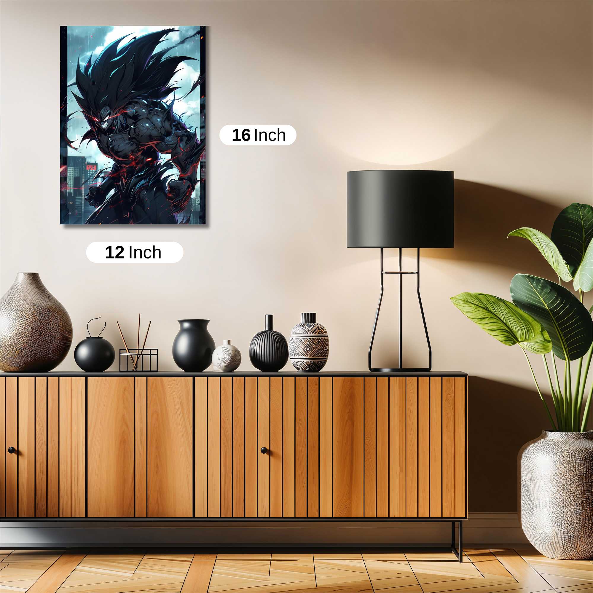 Dark Fury Safe Wall Magnetic / M