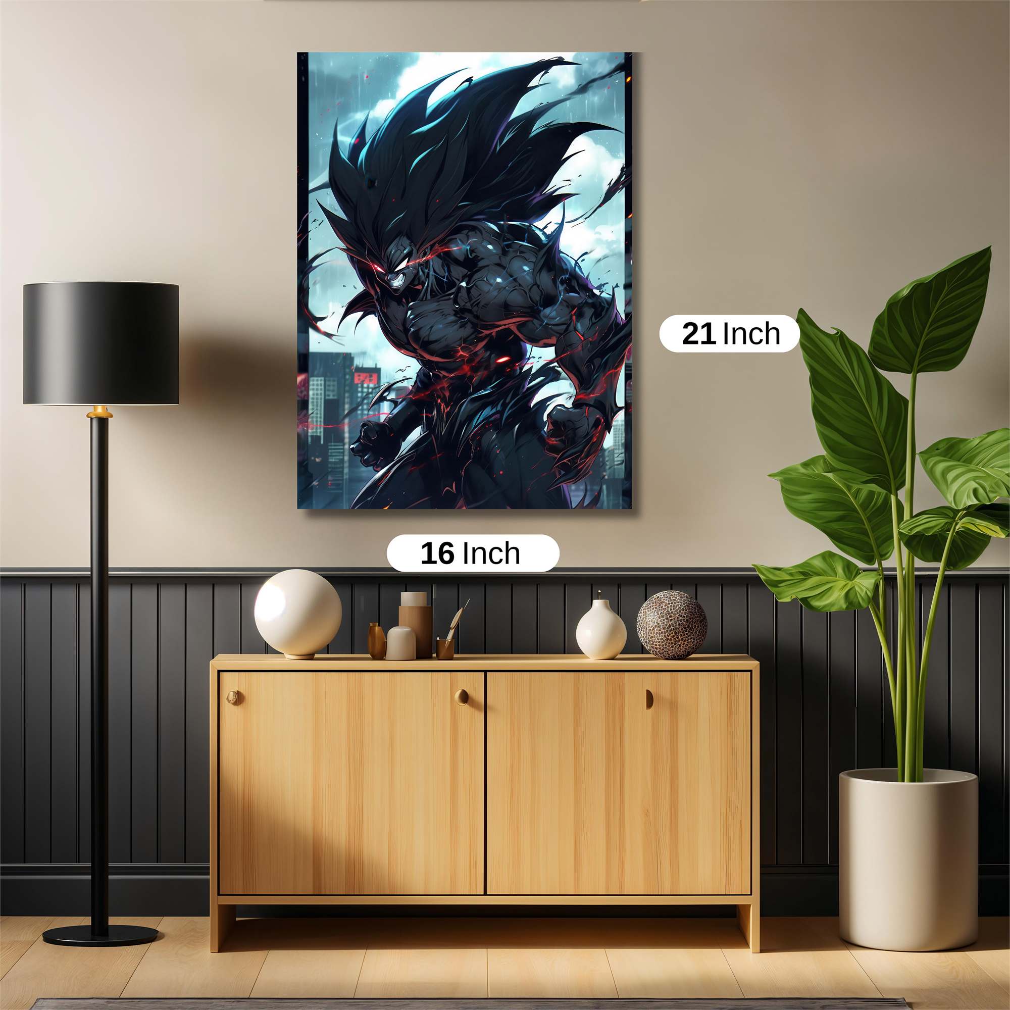 Dark Fury Safe Wall Magnetic / M