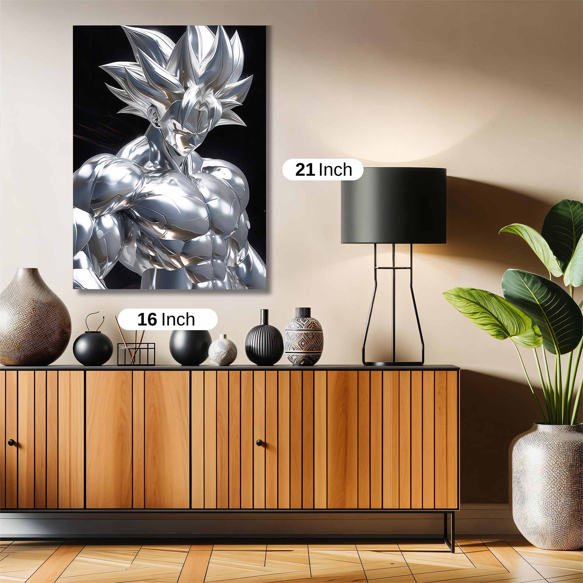 Silver Resilience Safe Wall Magnetic / M