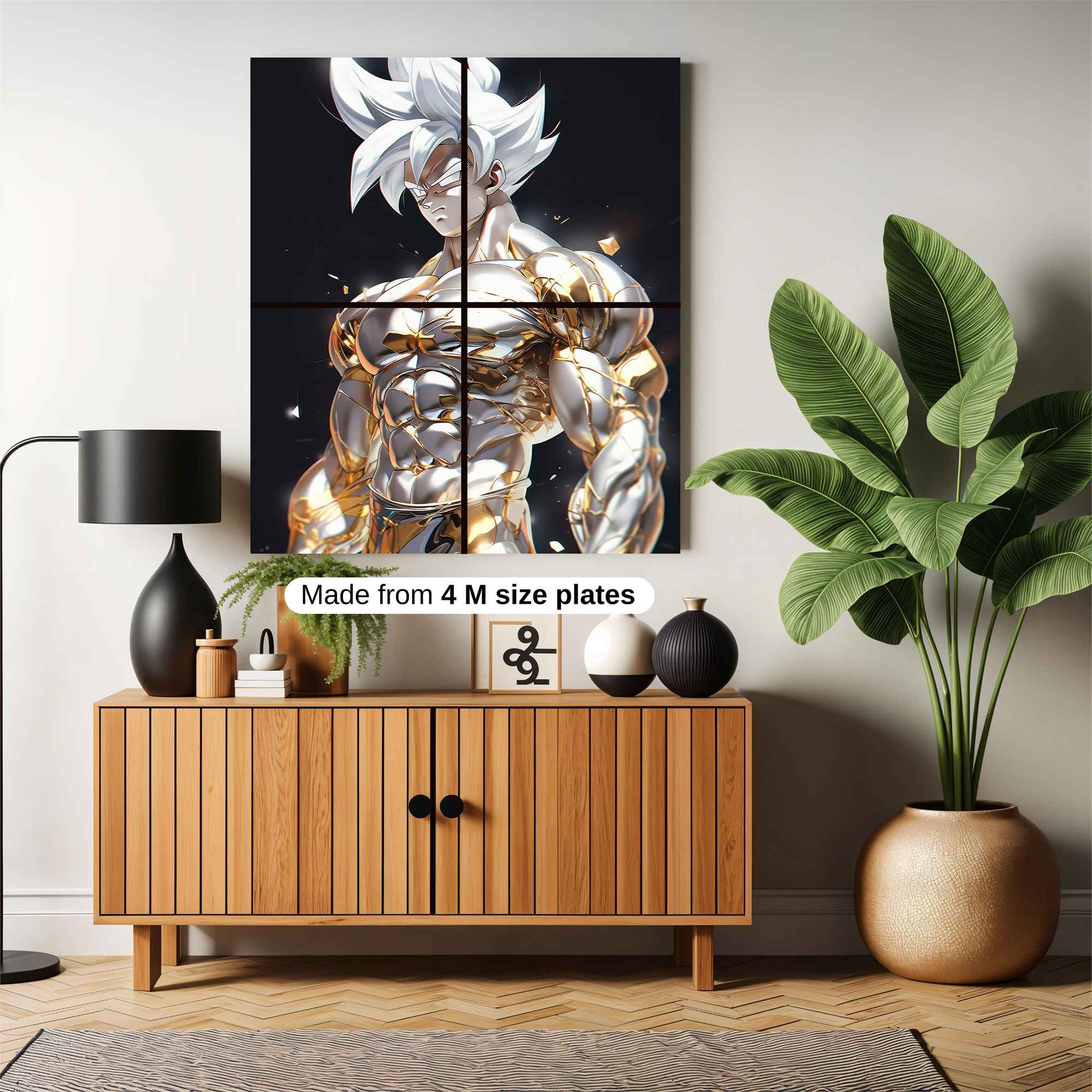 Saiyan Radiance Safe Wall Magnetic / M