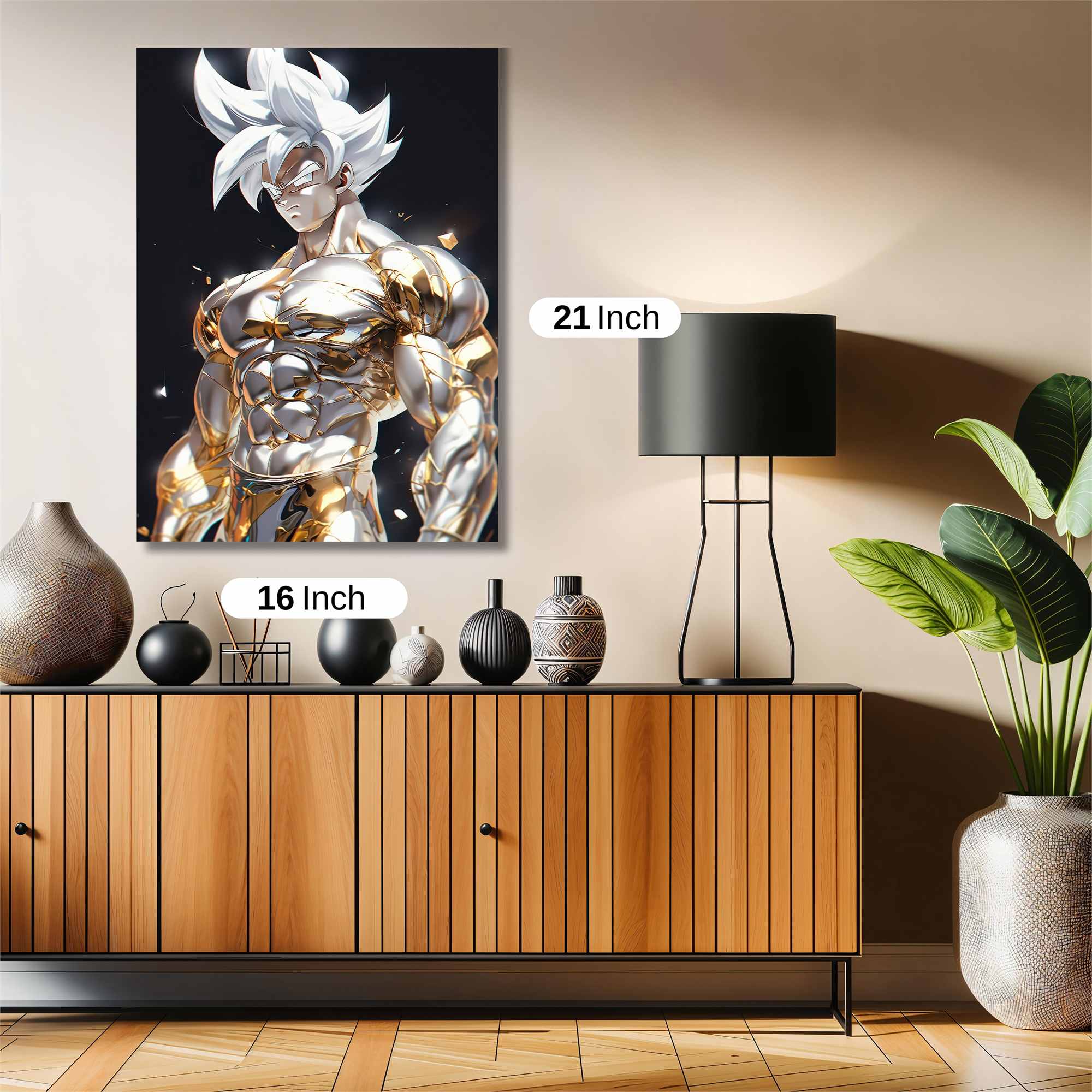 Saiyan Radiance Safe Wall Magnetic / M