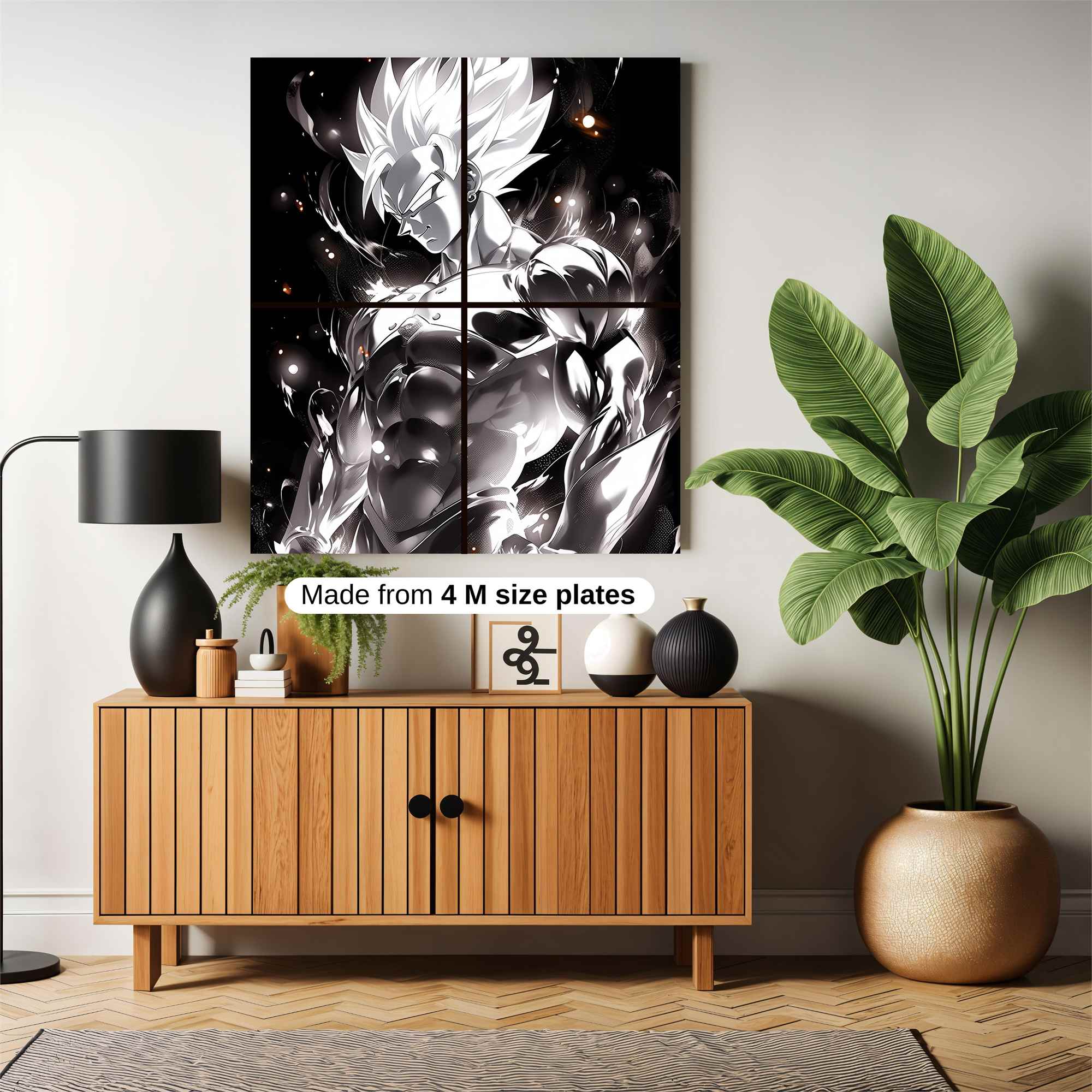 Saiyan Radiance Safe Wall Magnetic / M