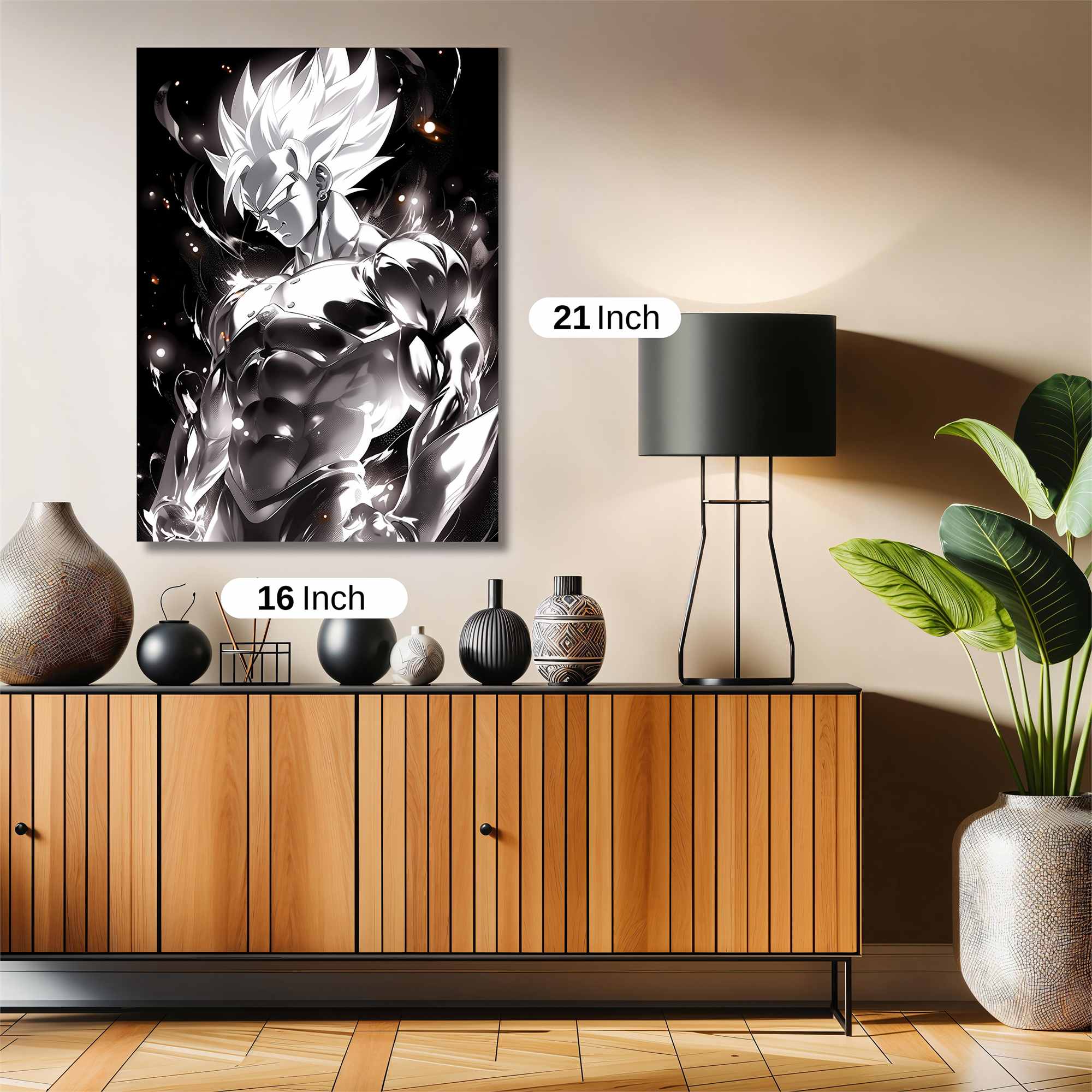 Saiyan Radiance Safe Wall Magnetic / M