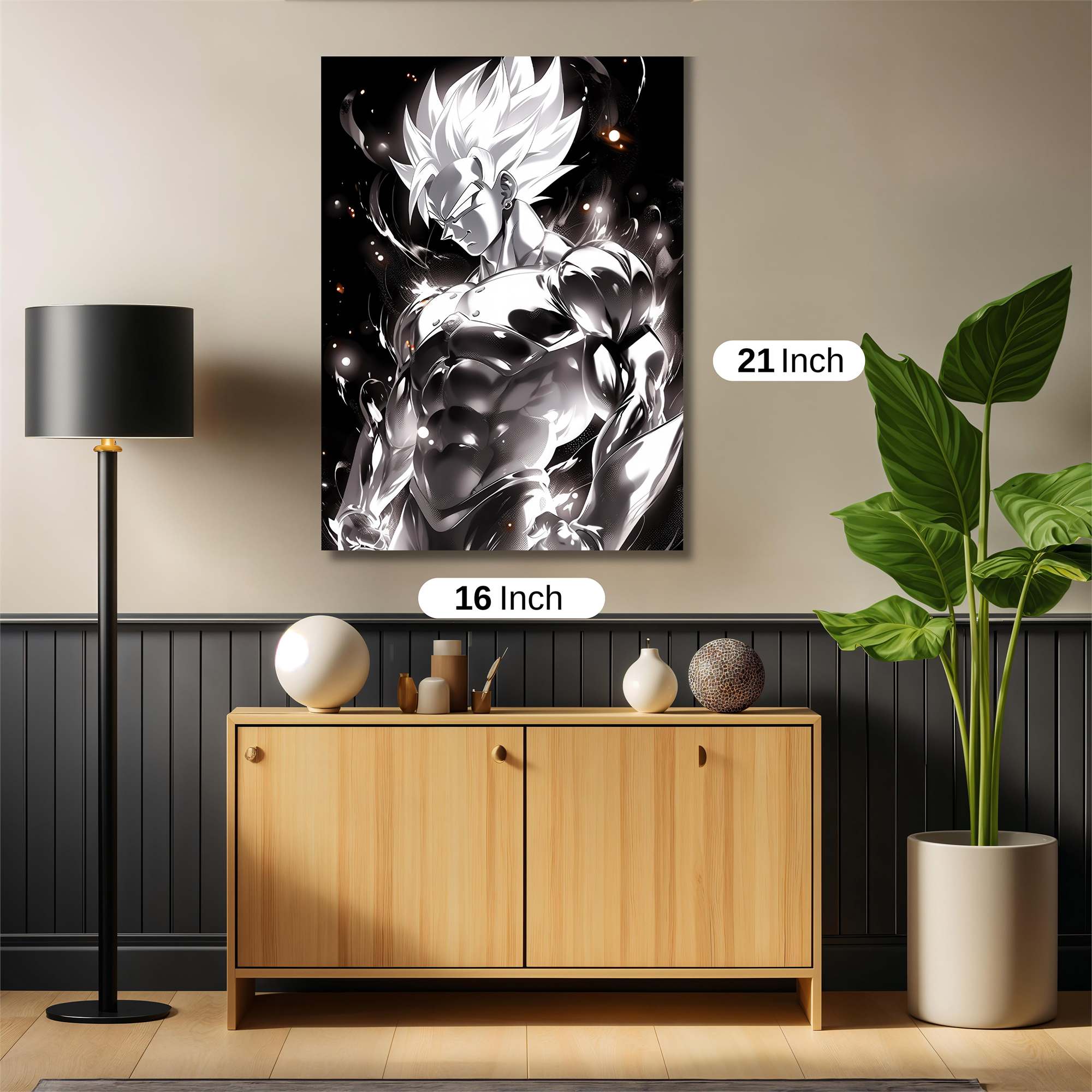 Saiyan Radiance Safe Wall Magnetic / M