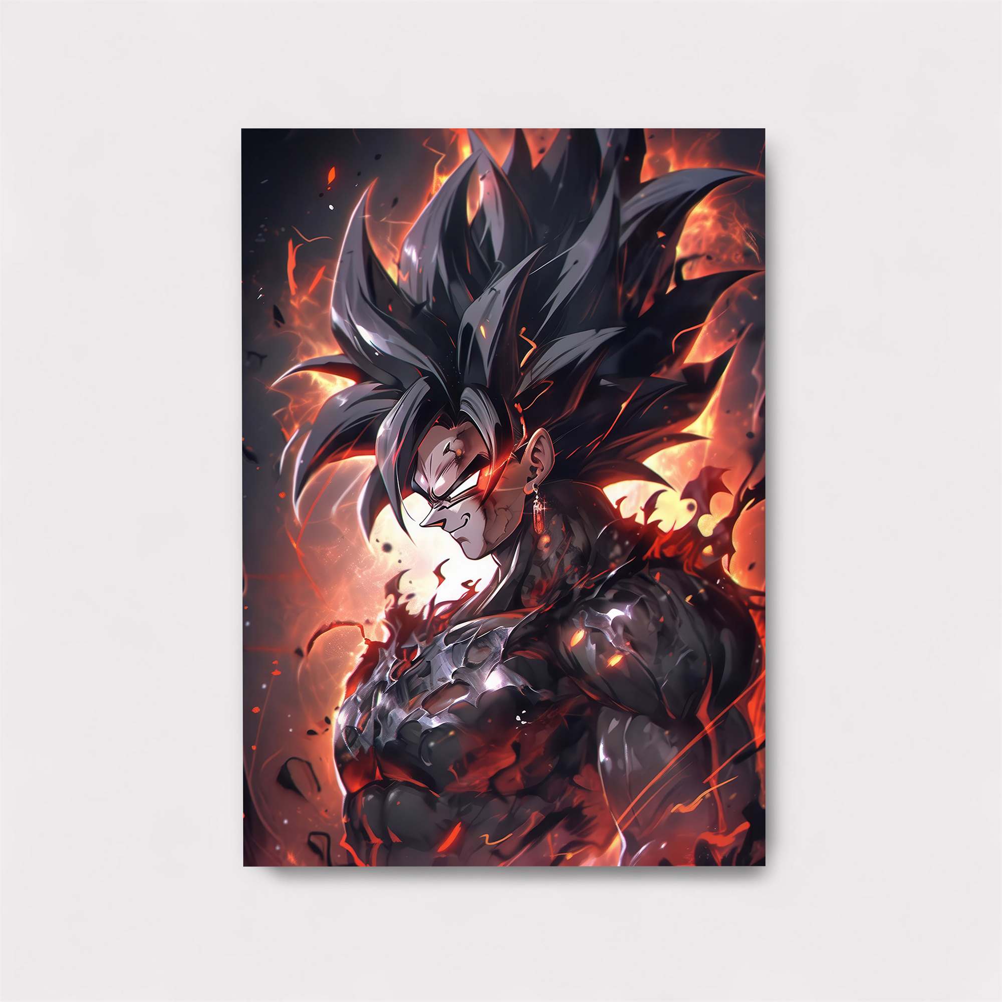 Saiyan Inferno Safe Wall Magnetic / M