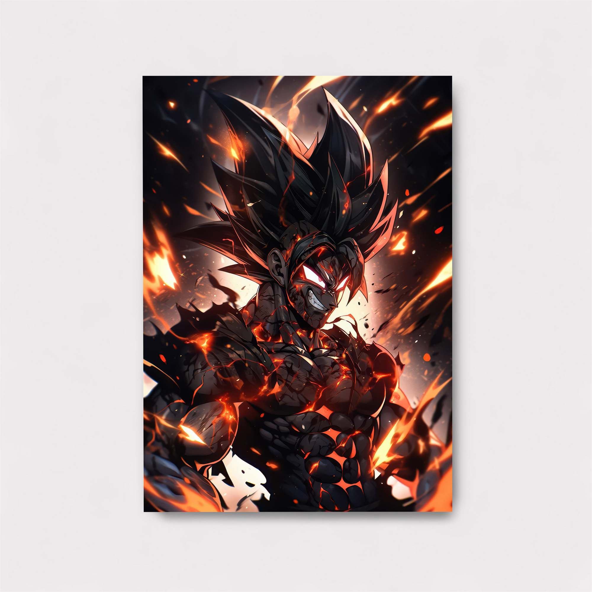 Saiyan Inferno Safe Wall Magnetic / M