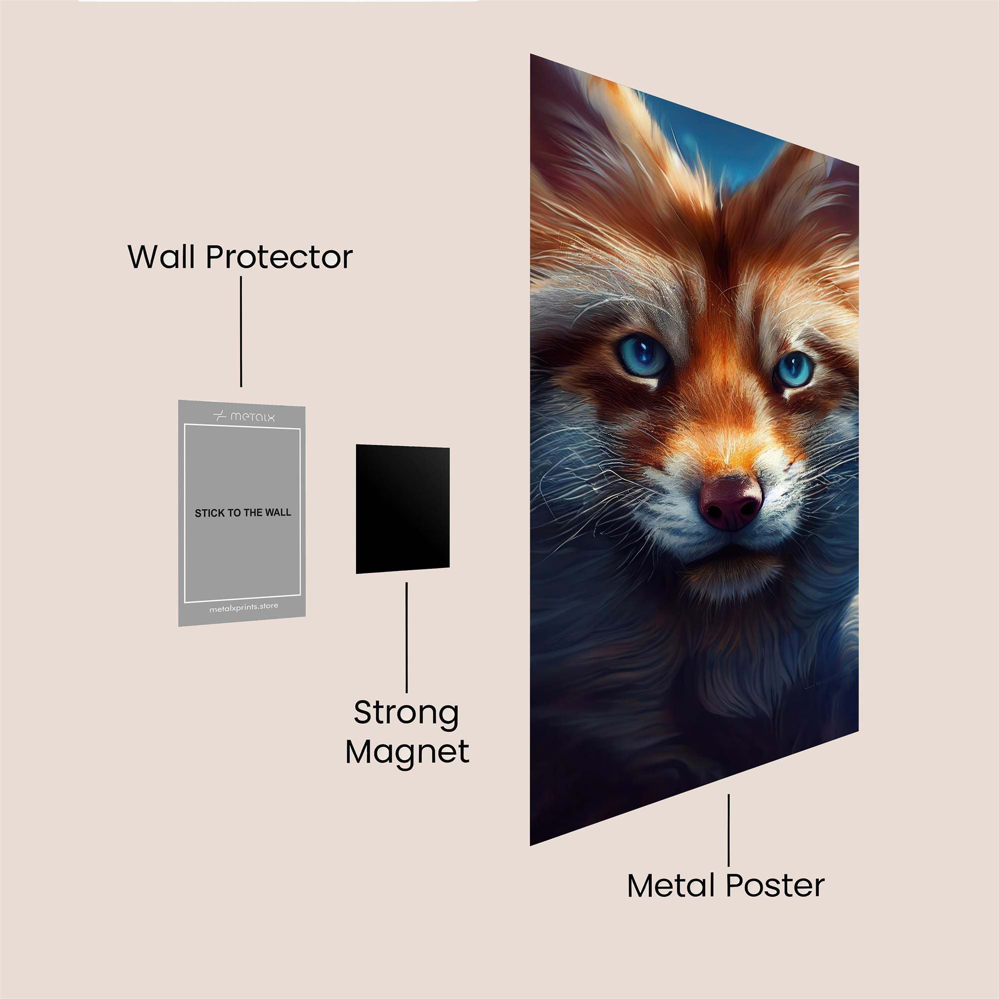 Feline Allure Safe Wall Magnetic / M