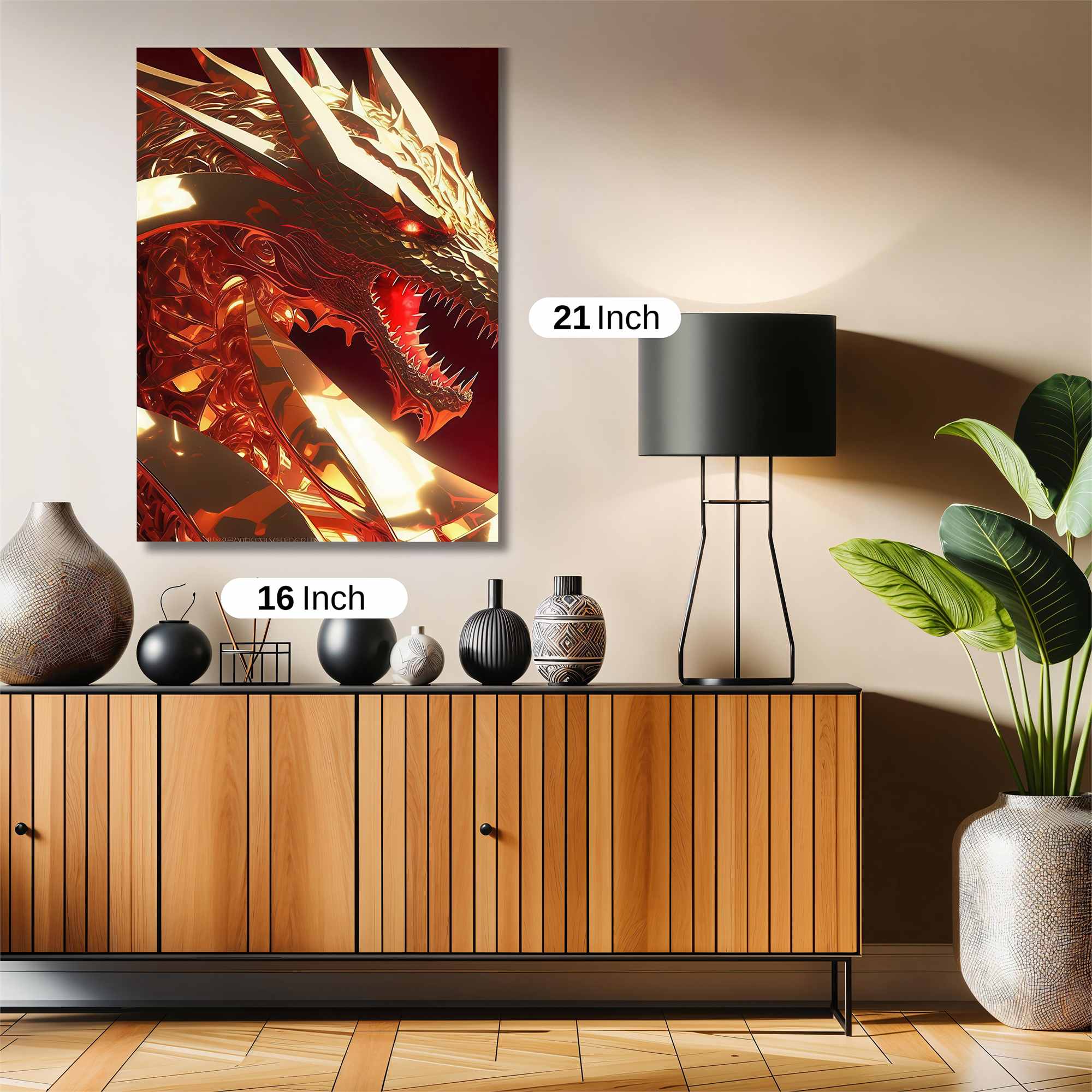 Golden Fury Safe Wall Magnetic / M